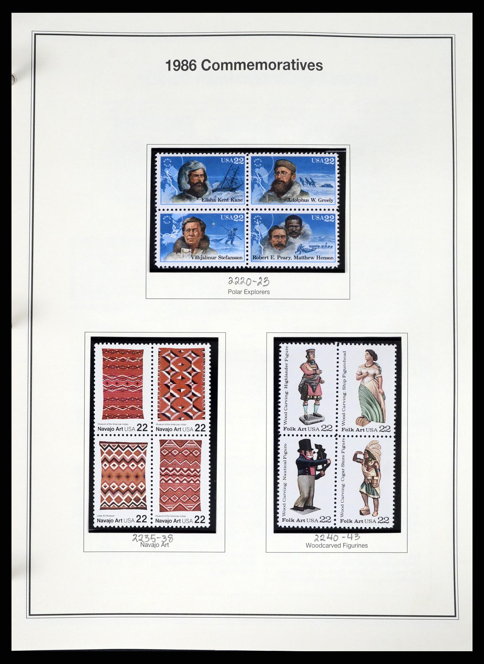 37193 098 - Stamp collection 37193 USA 1970-2020!