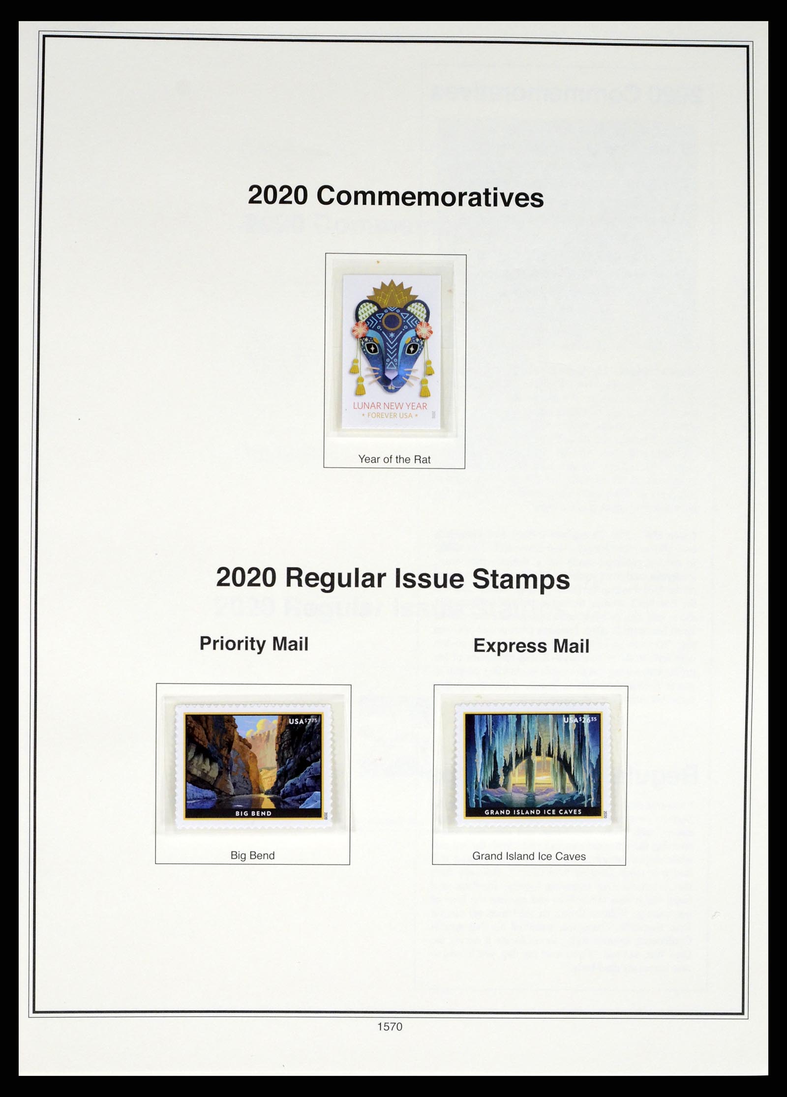 37193 665 - Stamp collection 37193 USA 1970-2020!