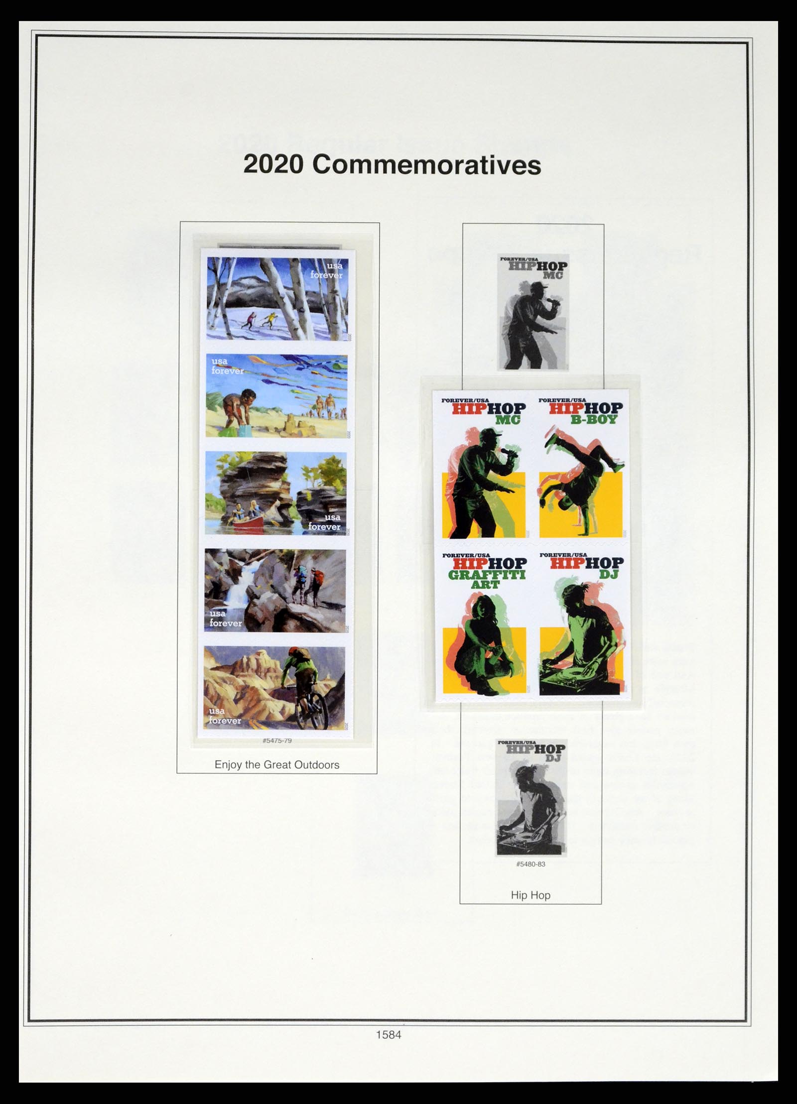 37193 671 - Stamp collection 37193 USA 1970-2020!