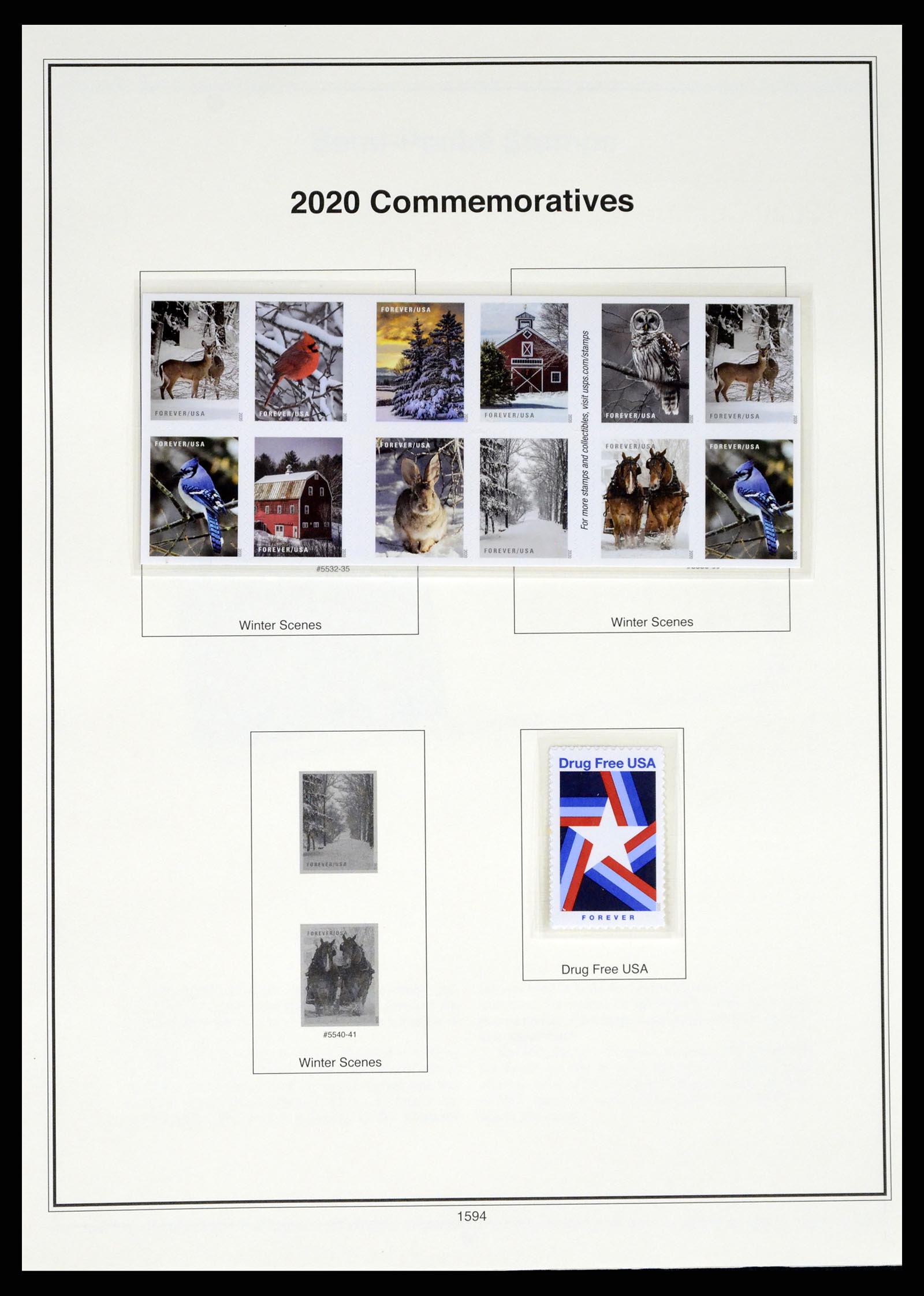 37193 676 - Stamp collection 37193 USA 1970-2020!