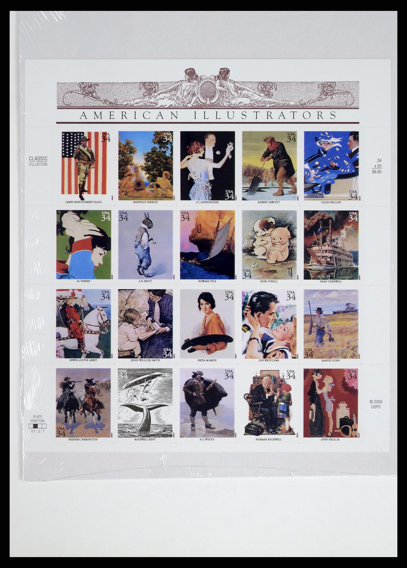37193 685 - Stamp collection 37193 USA 1970-2020!