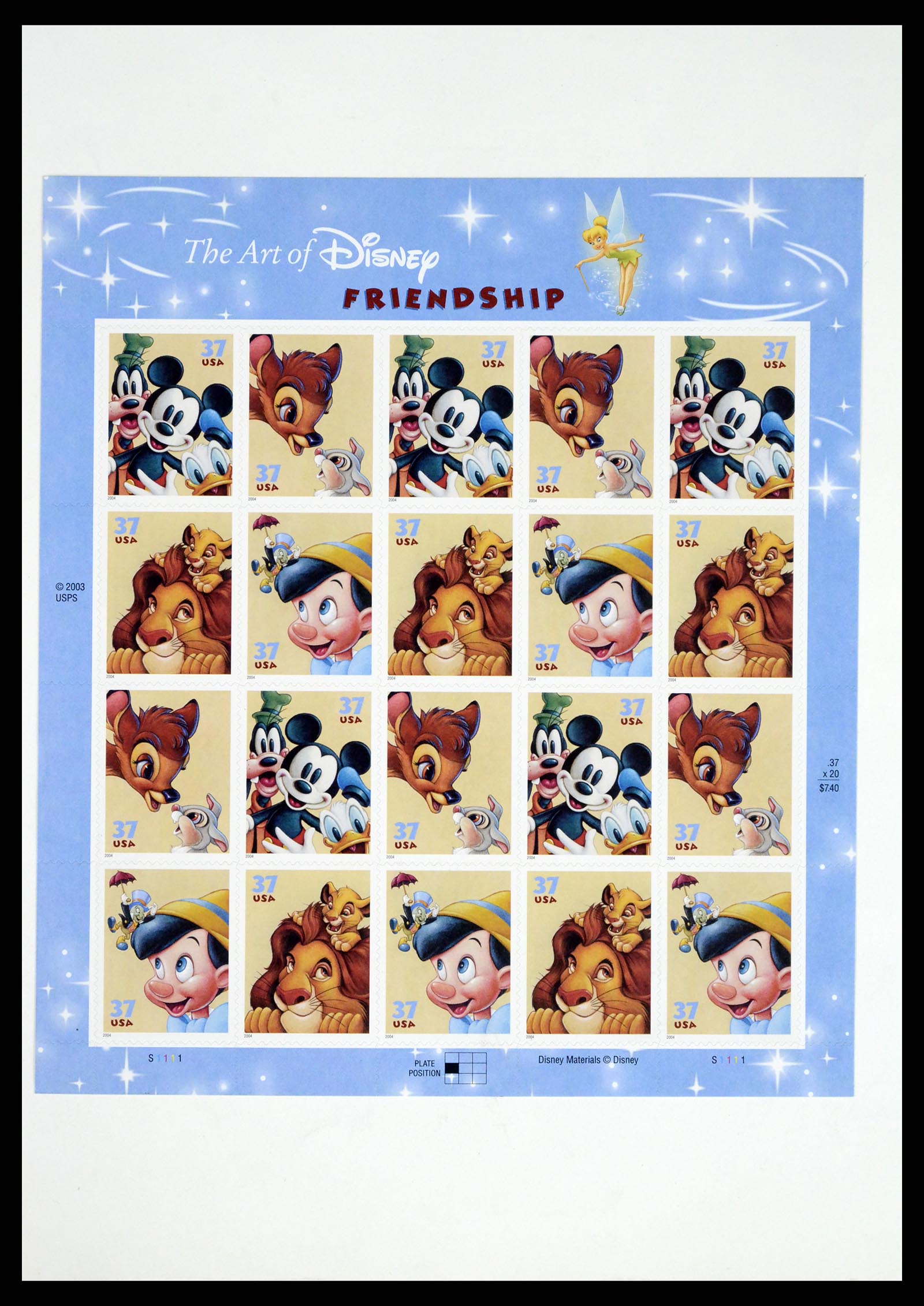 37193 699 - Stamp collection 37193 USA 1970-2020!