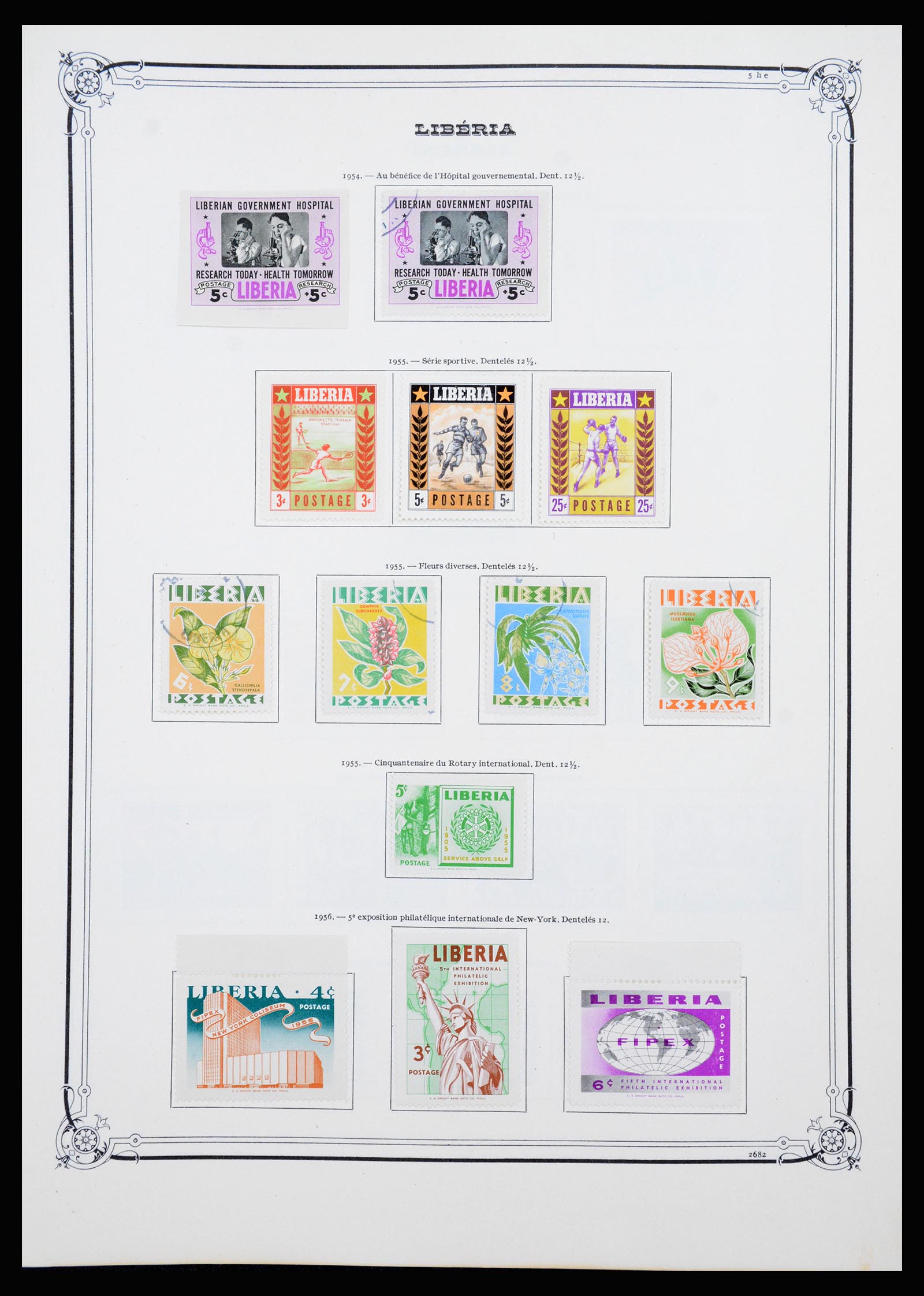 37195 018 - Postzegelverzameling 37195 Liberia 1860-2001.