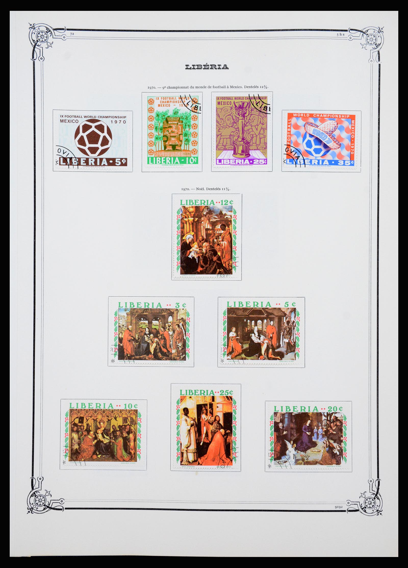 37195 031 - Postzegelverzameling 37195 Liberia 1860-2001.