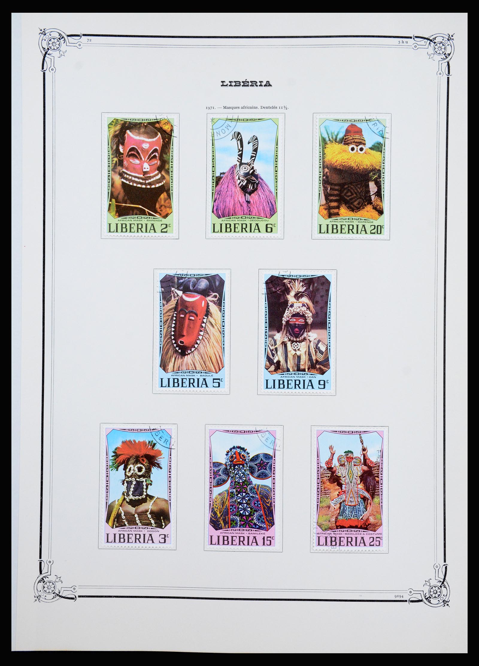 37195 033 - Postzegelverzameling 37195 Liberia 1860-2001.