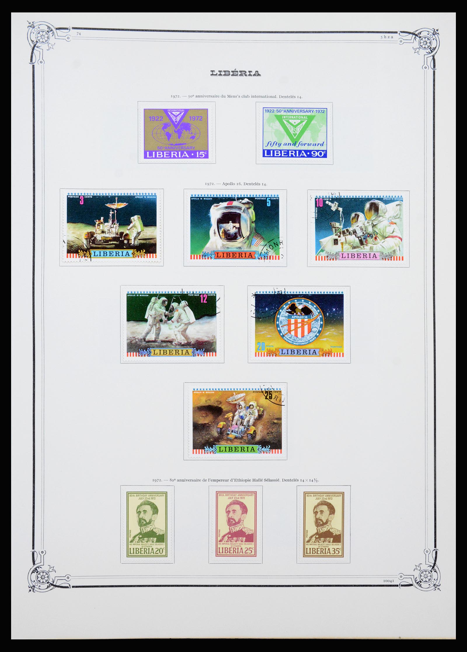 37195 039 - Postzegelverzameling 37195 Liberia 1860-2001.