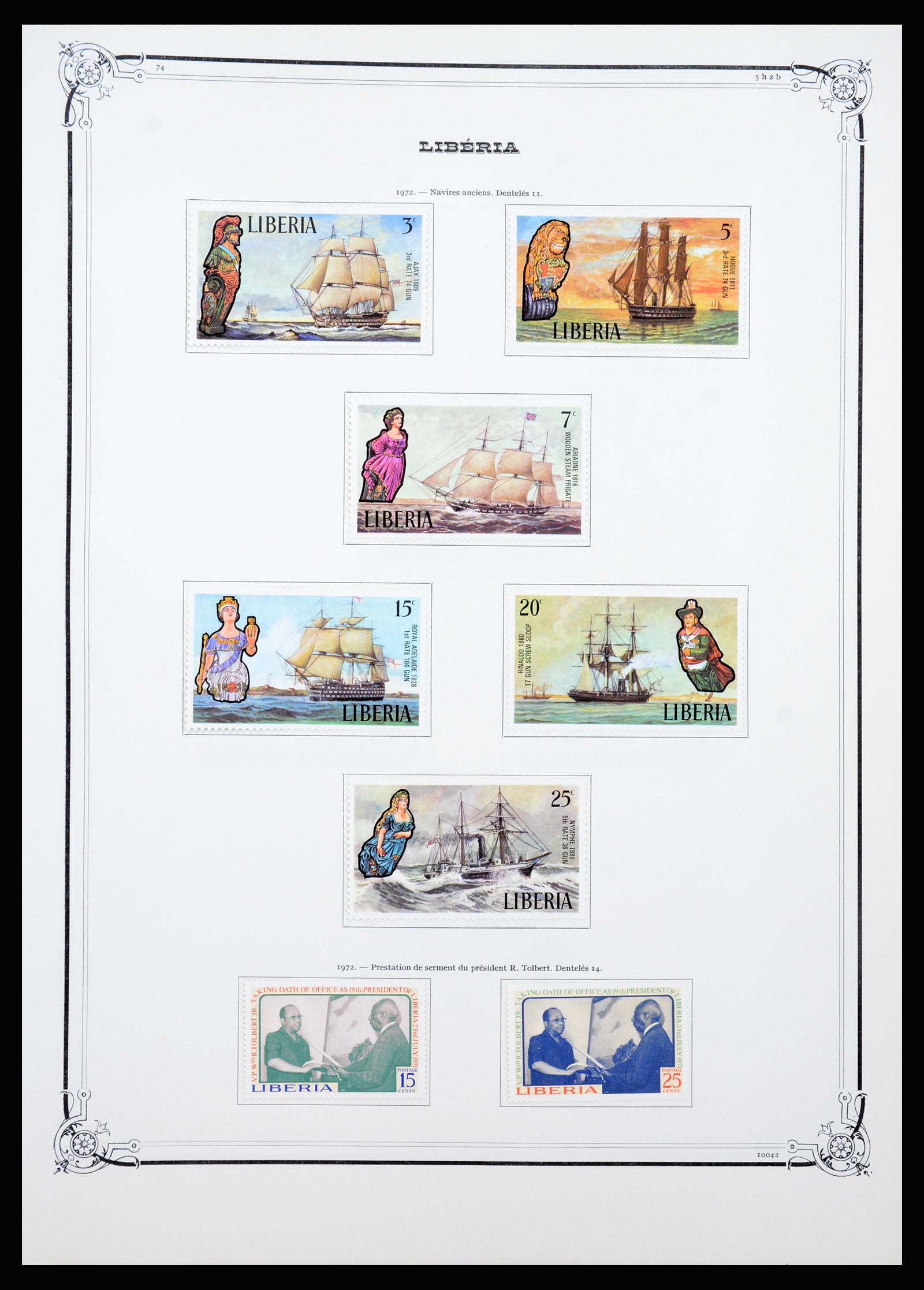 37195 040 - Postzegelverzameling 37195 Liberia 1860-2001.