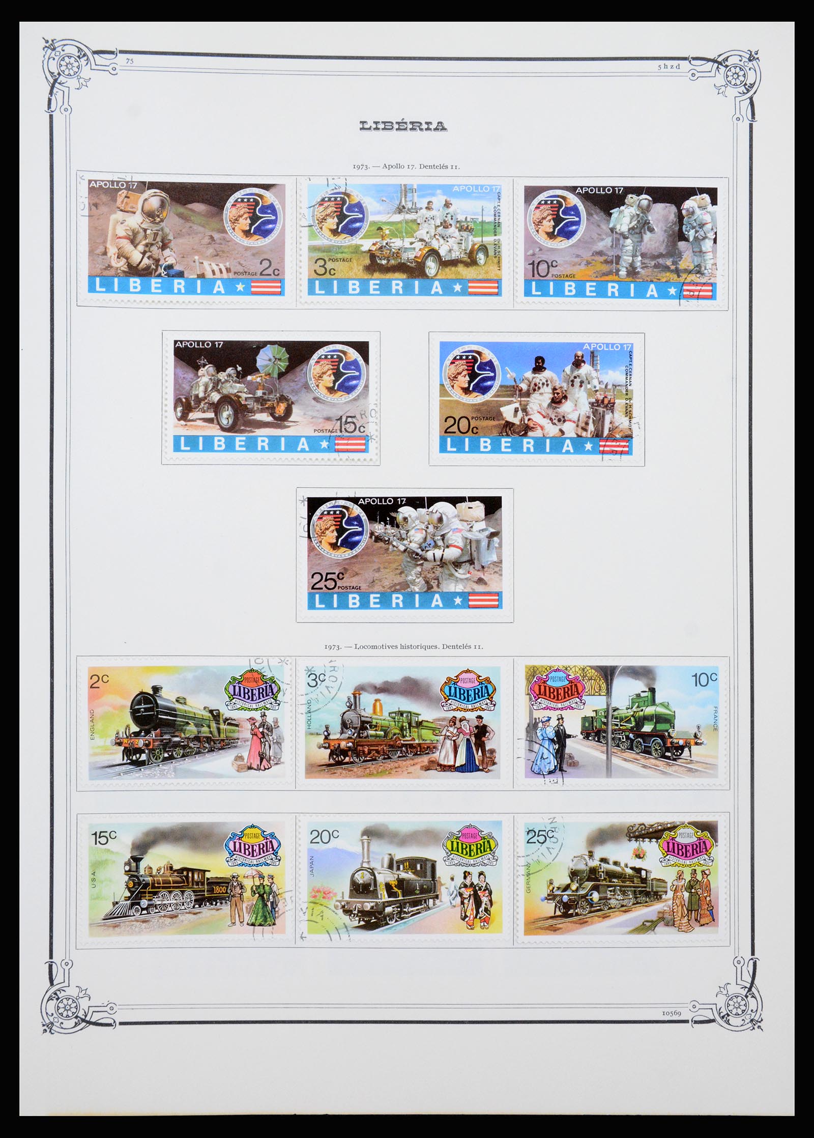 37195 042 - Postzegelverzameling 37195 Liberia 1860-2001.