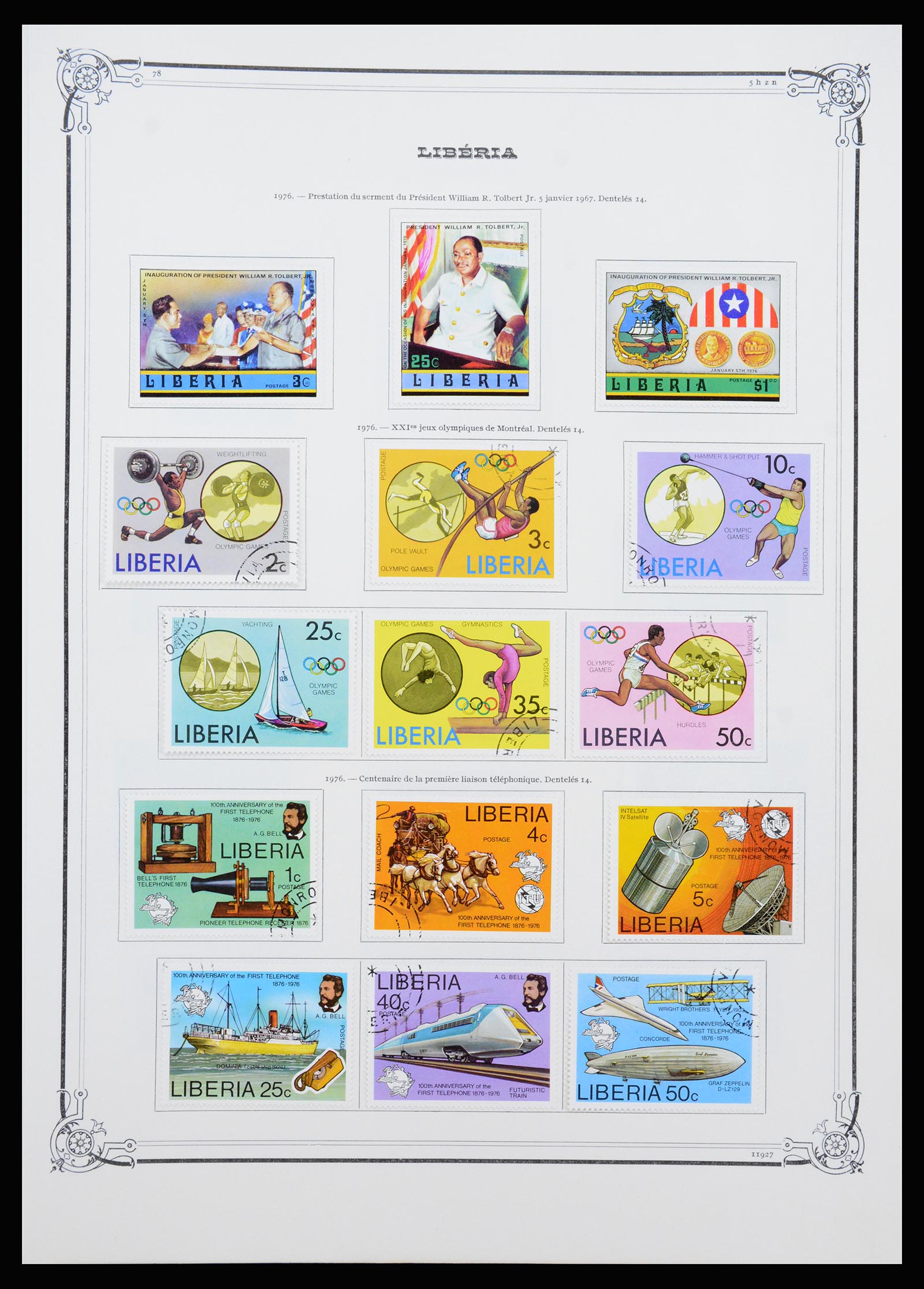 37195 051 - Postzegelverzameling 37195 Liberia 1860-2001.