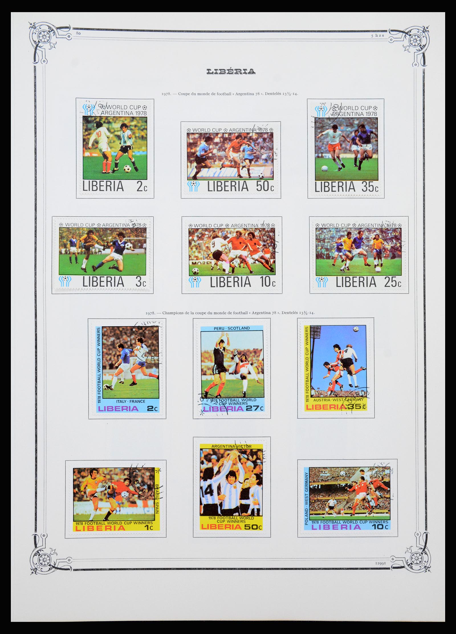 37195 056 - Postzegelverzameling 37195 Liberia 1860-2001.