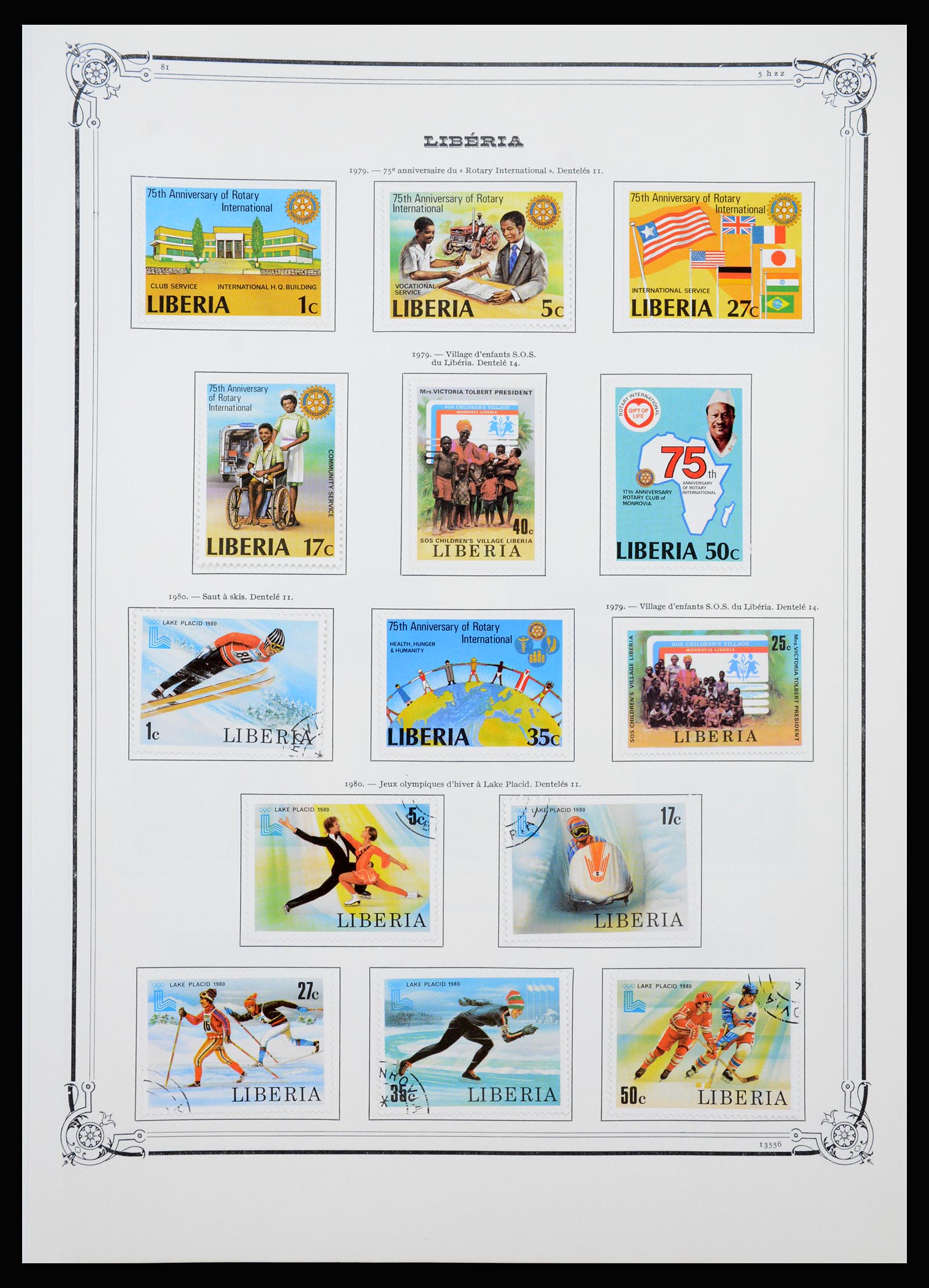 37195 063 - Postzegelverzameling 37195 Liberia 1860-2001.