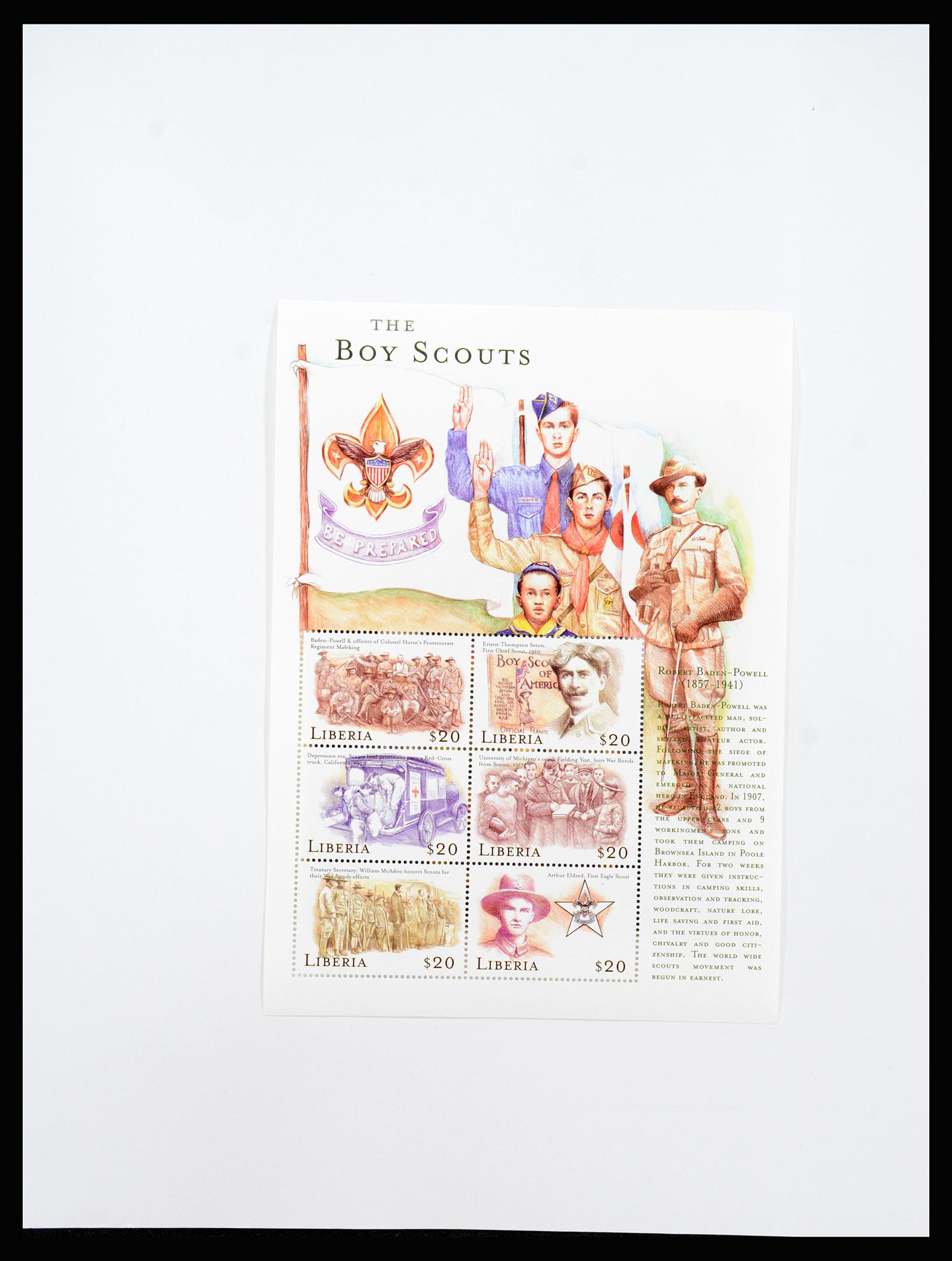 37195 308 - Postzegelverzameling 37195 Liberia 1860-2001.