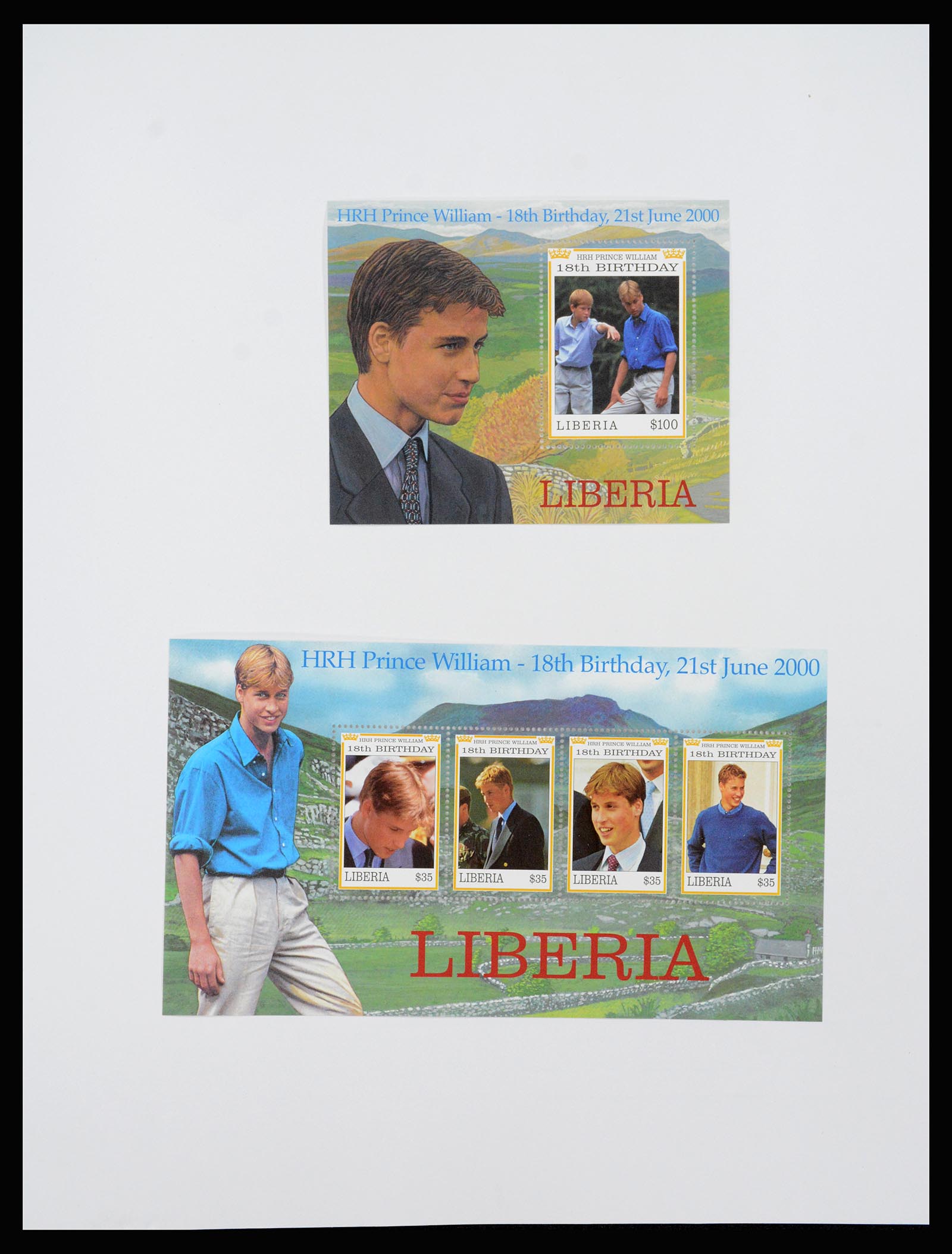 37195 315 - Postzegelverzameling 37195 Liberia 1860-2001.