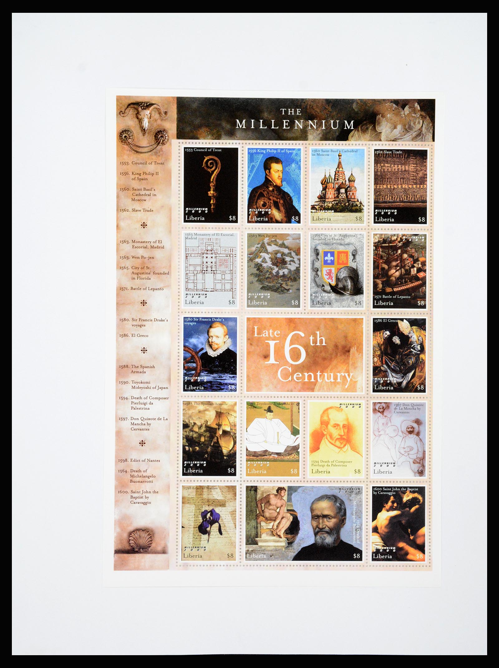37195 322 - Postzegelverzameling 37195 Liberia 1860-2001.