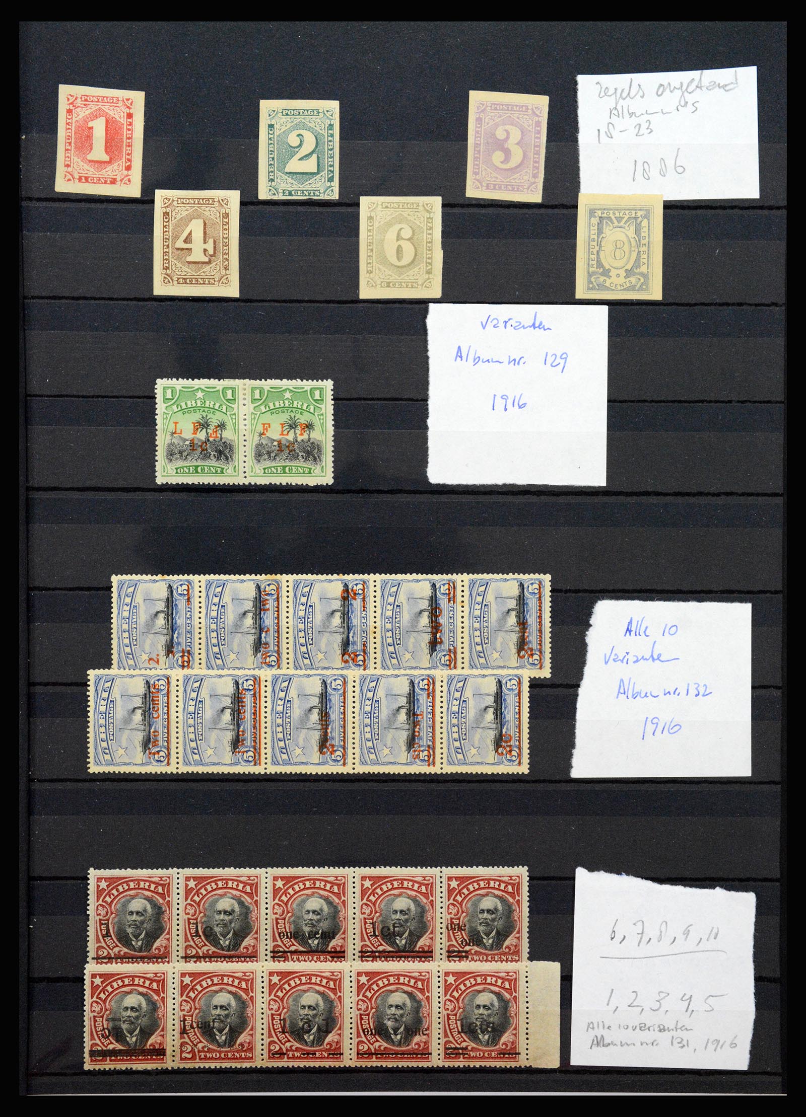 37195 324 - Postzegelverzameling 37195 Liberia 1860-2001.