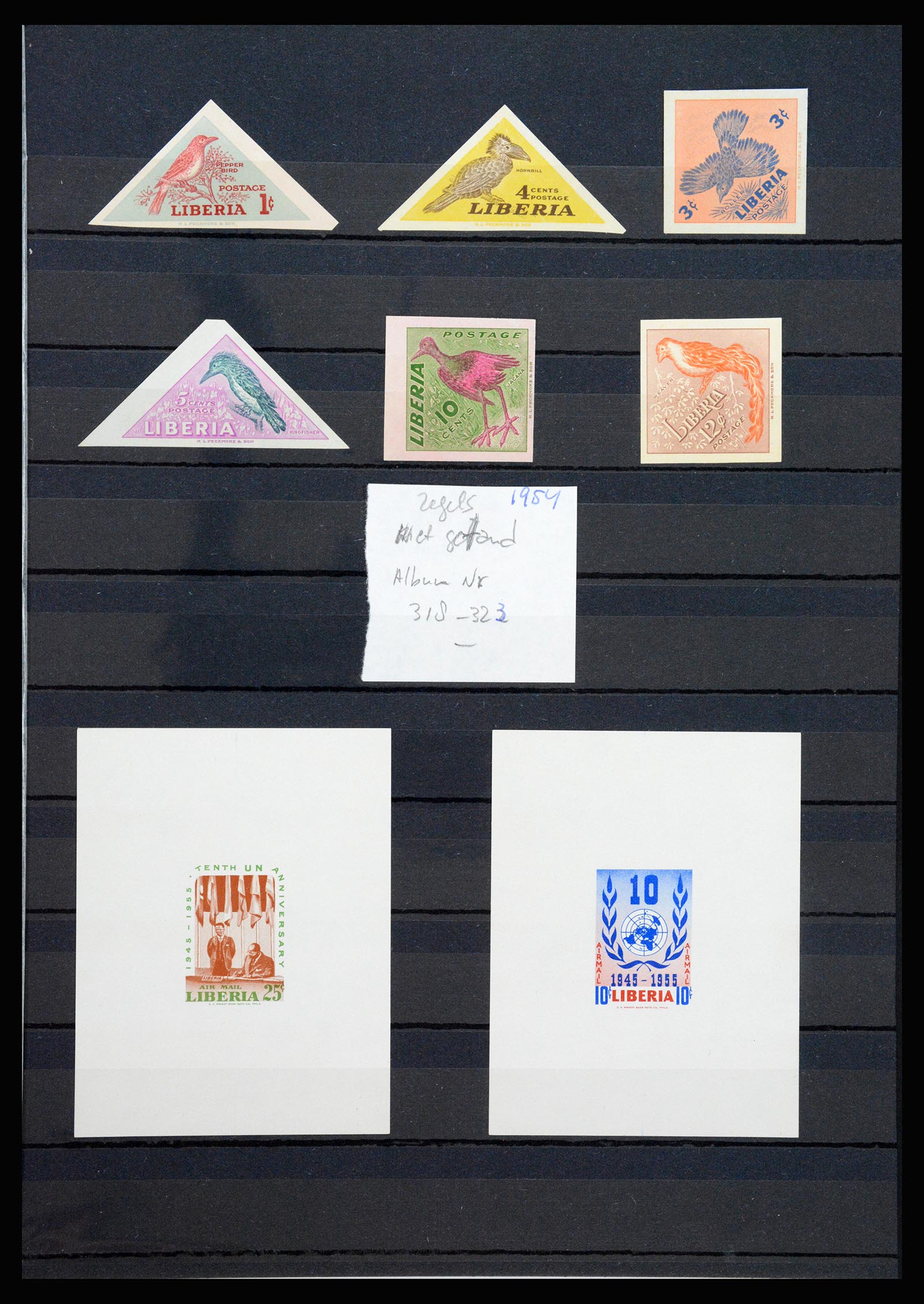 37195 332 - Postzegelverzameling 37195 Liberia 1860-2001.