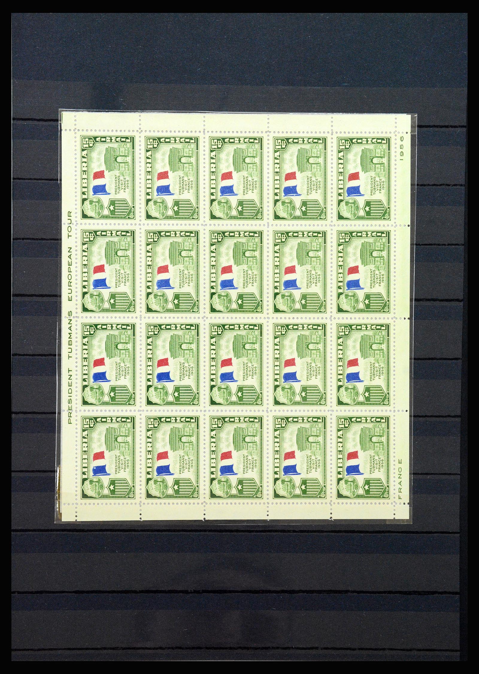 37195 334 - Postzegelverzameling 37195 Liberia 1860-2001.