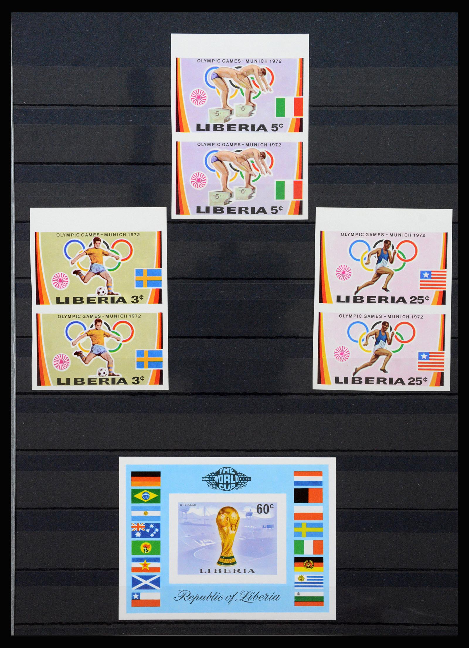 37195 340 - Postzegelverzameling 37195 Liberia 1860-2001.