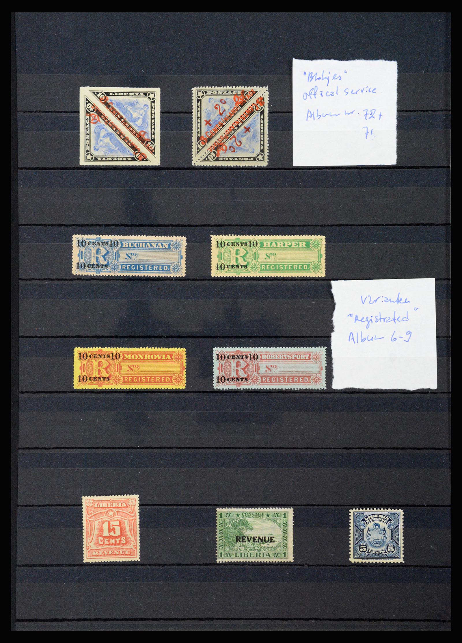 37195 347 - Postzegelverzameling 37195 Liberia 1860-2001.