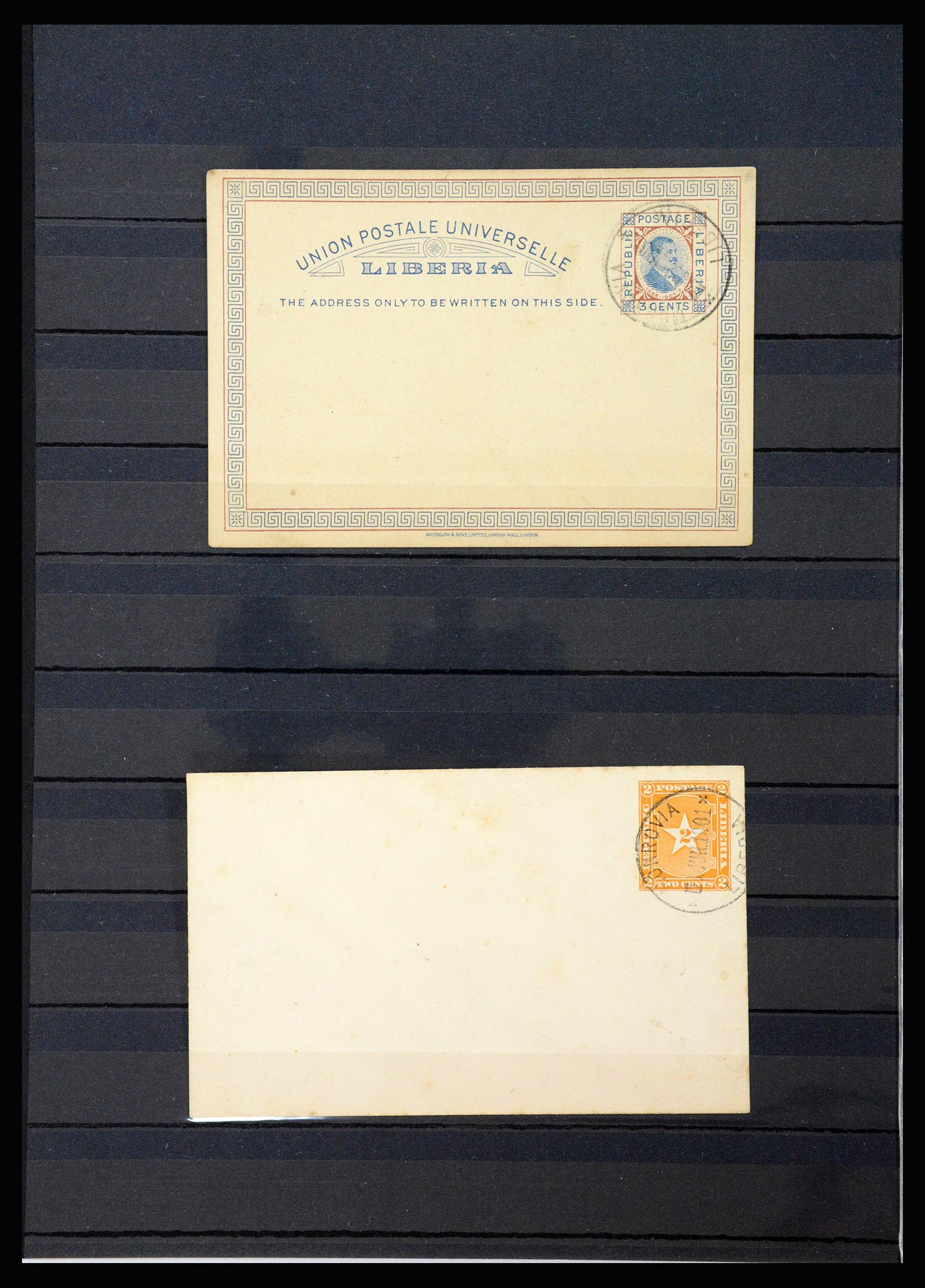 37195 349 - Postzegelverzameling 37195 Liberia 1860-2001.