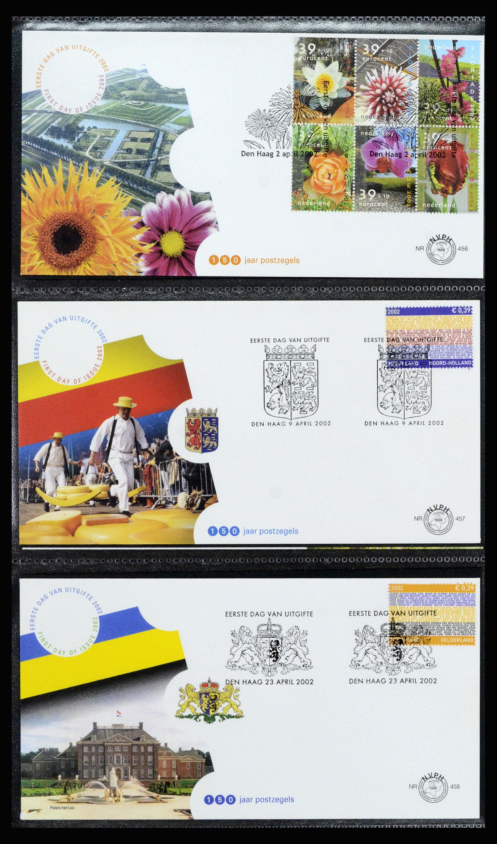 37197 184 - Stamp collection 37197 Netherlands FDC's 1950-2004.