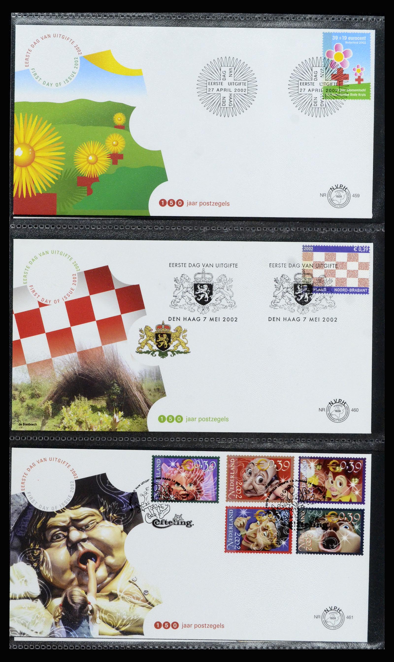 37197 185 - Stamp collection 37197 Netherlands FDC's 1950-2004.