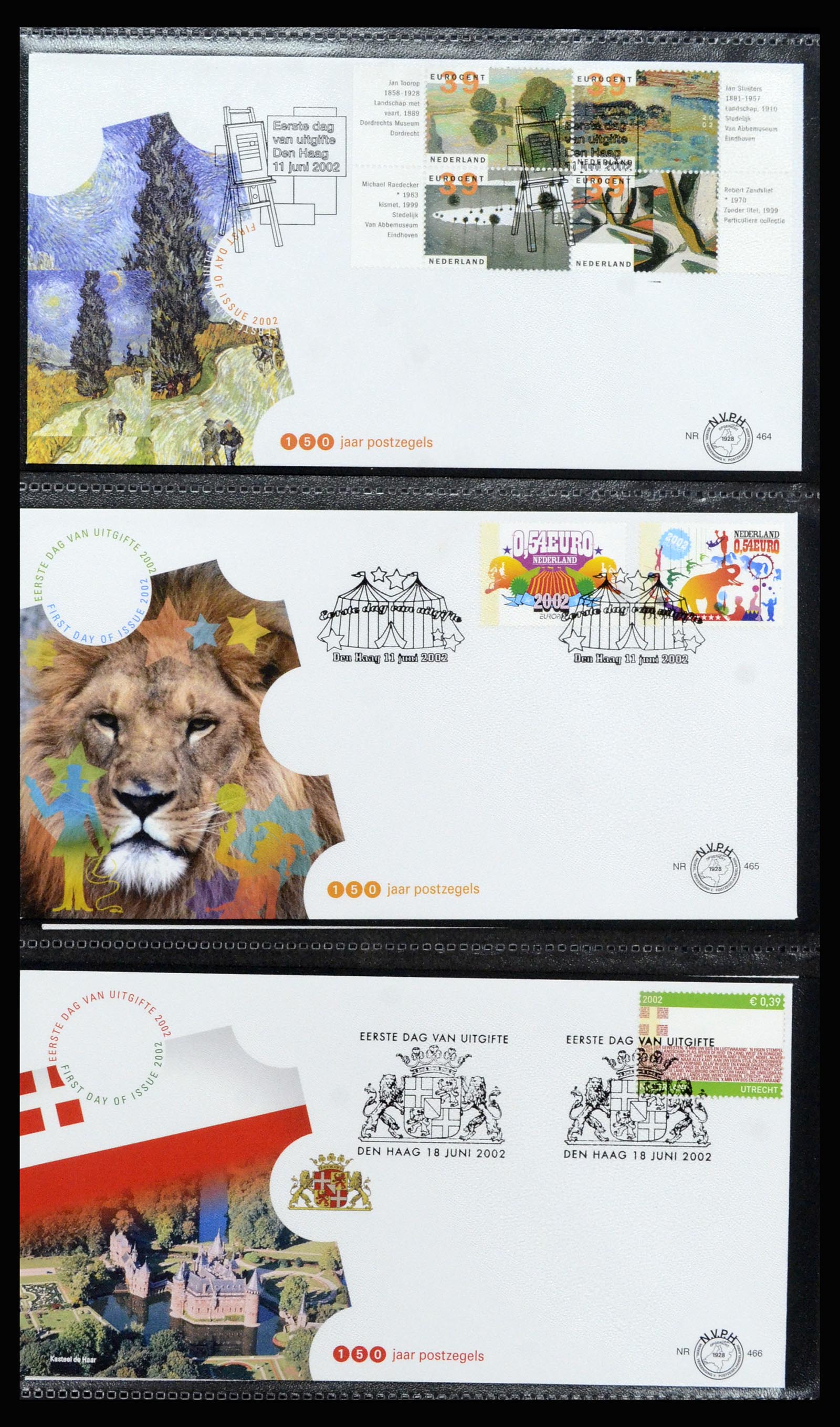 37197 187 - Stamp collection 37197 Netherlands FDC's 1950-2004.