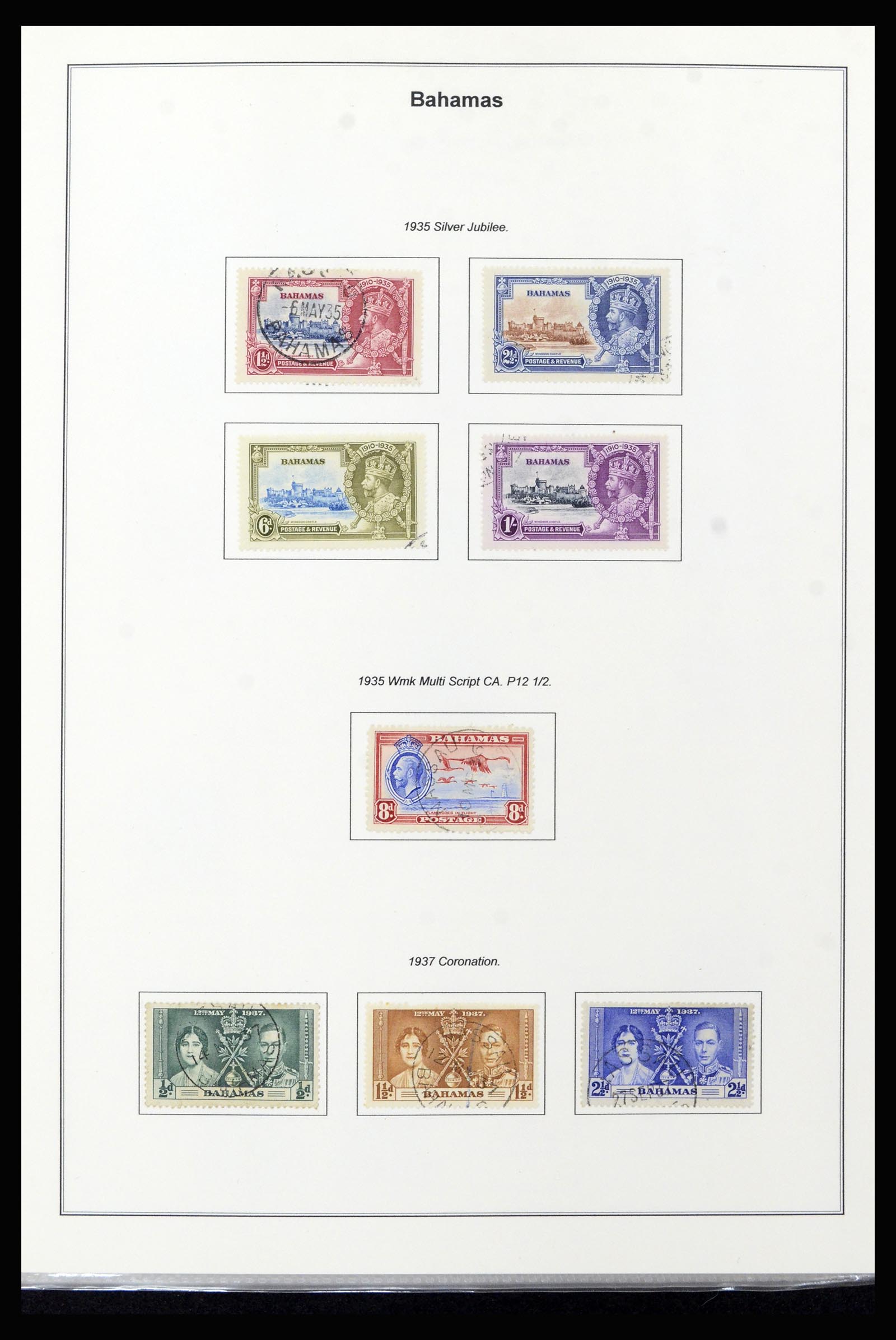 37198 010 - Postzegelverzameling 37198 Bahamas 1863-1986.