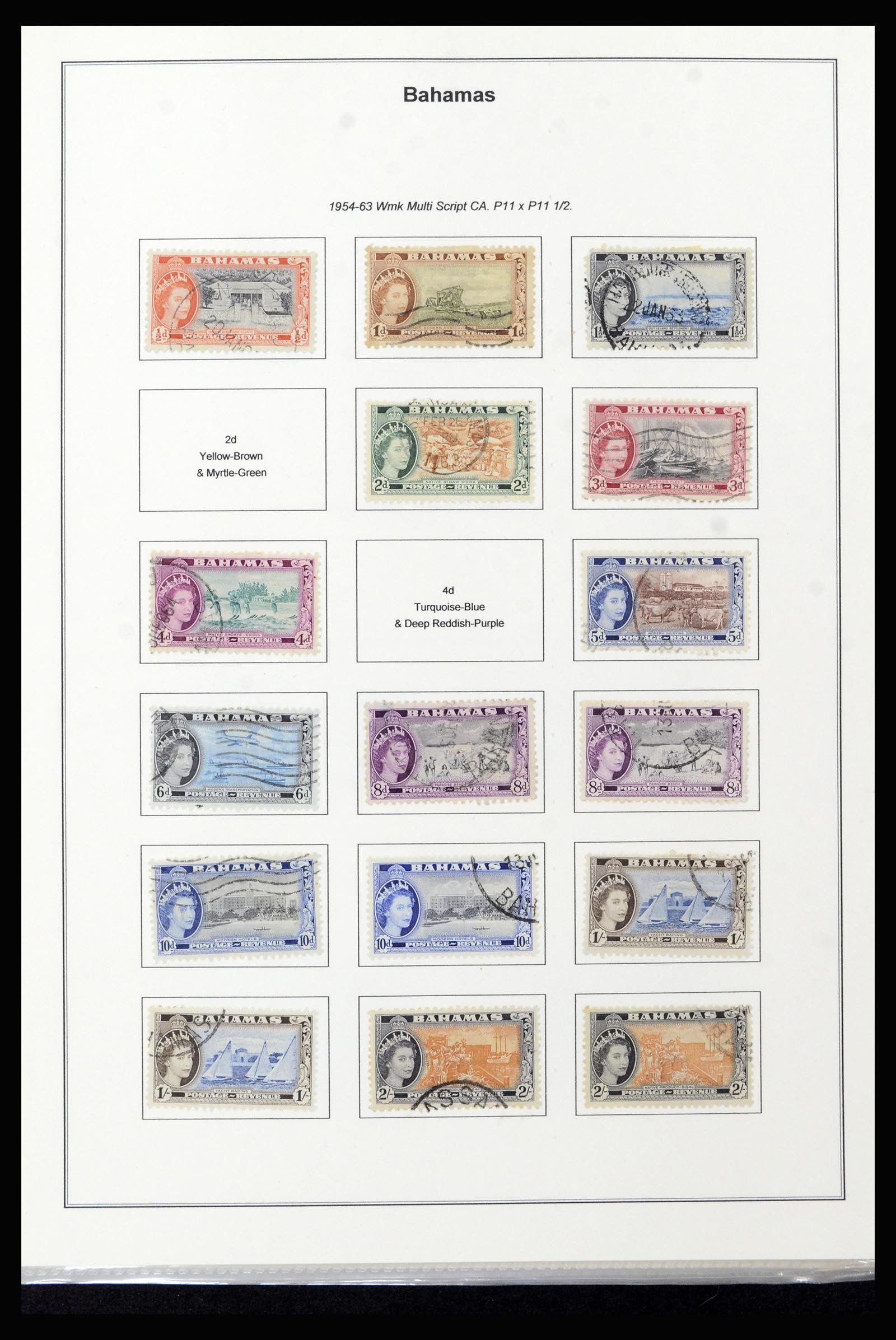 37198 016 - Postzegelverzameling 37198 Bahamas 1863-1986.