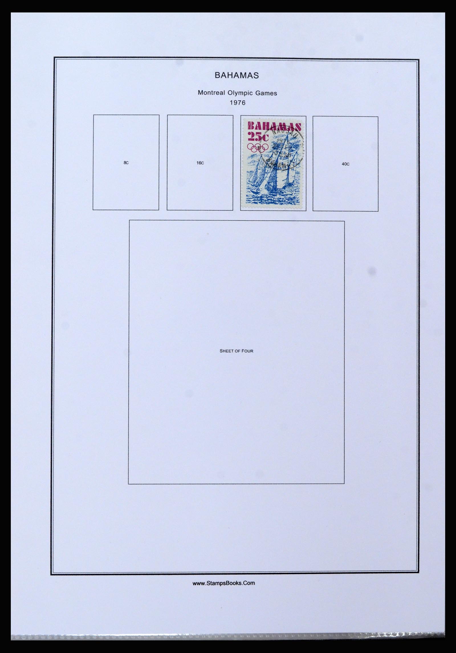 37198 045 - Postzegelverzameling 37198 Bahamas 1863-1986.