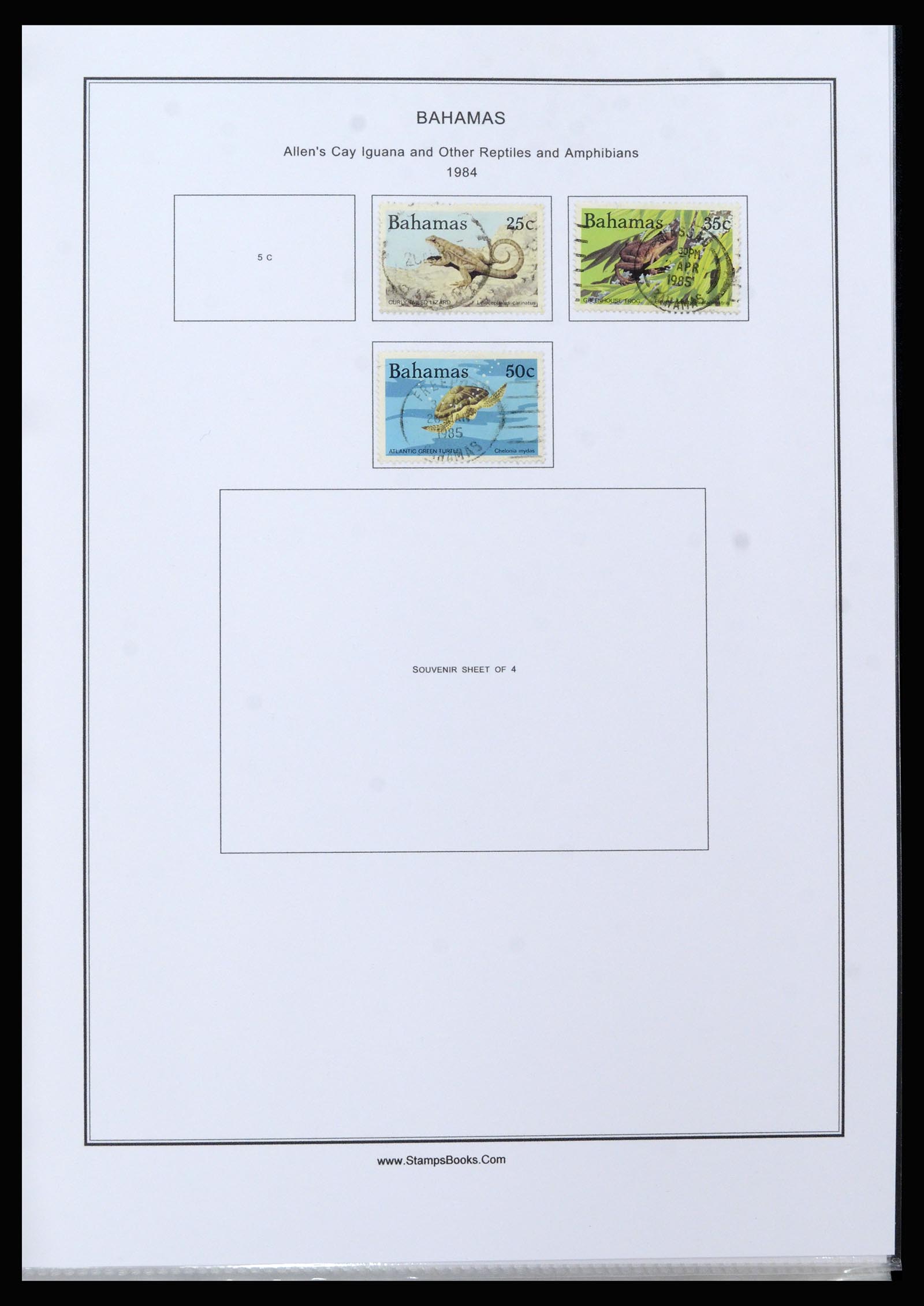 37198 071 - Postzegelverzameling 37198 Bahamas 1863-1986.