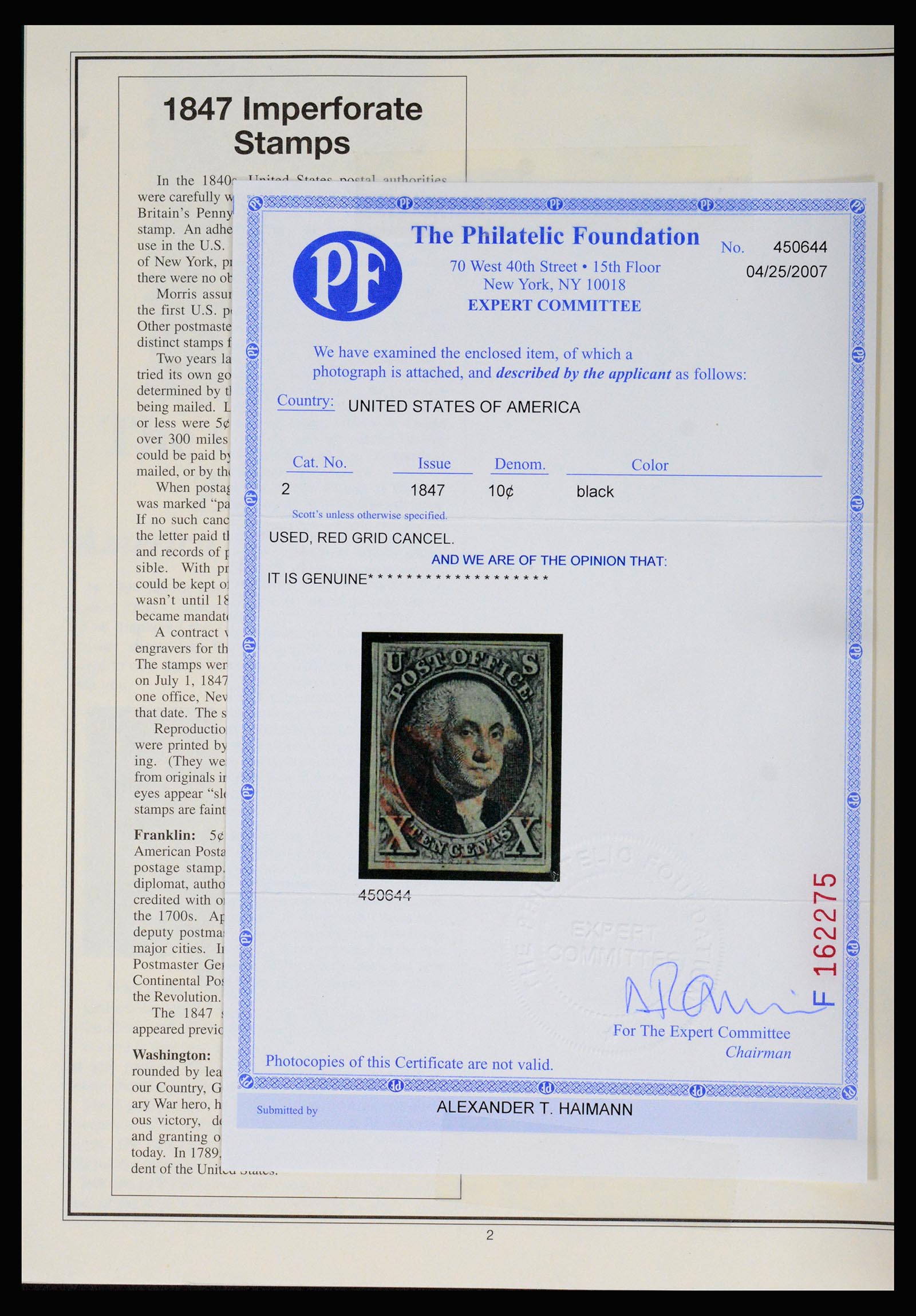 37200 001 - Postzegelverzameling 37200 USA supercollectie 1847-1969.