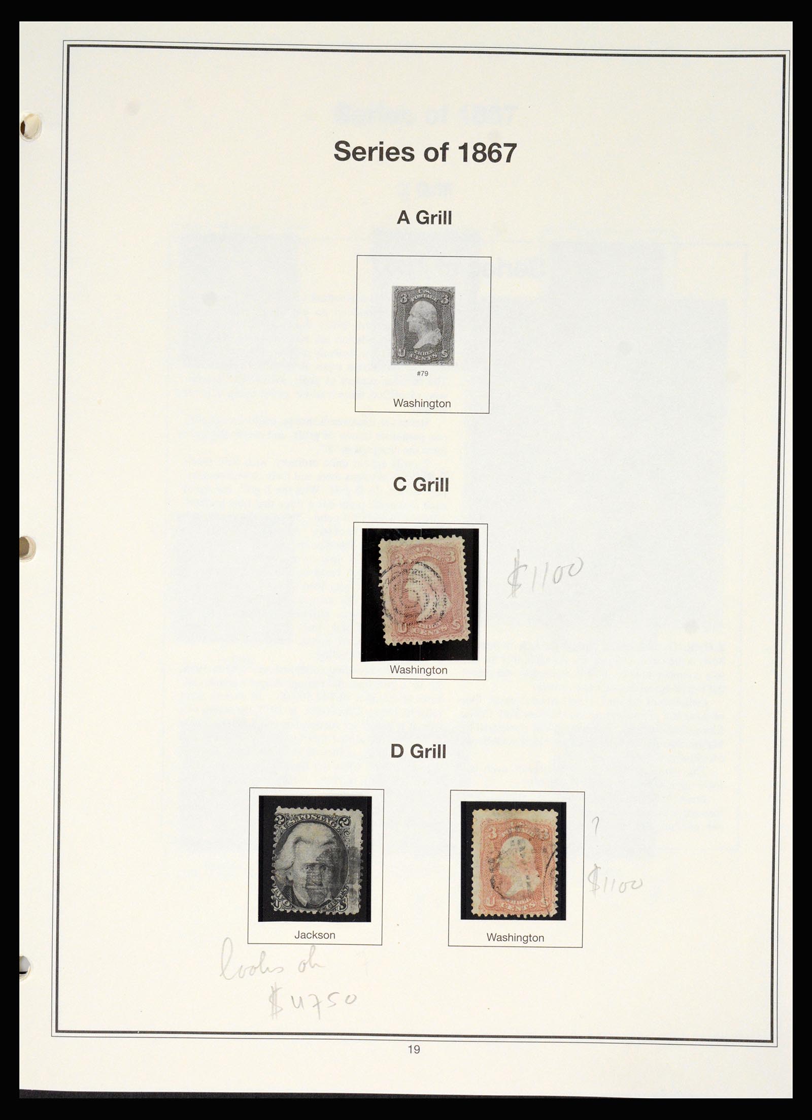 37200 014 - Stamp collection 37200 USA supercollection 1847-1969.