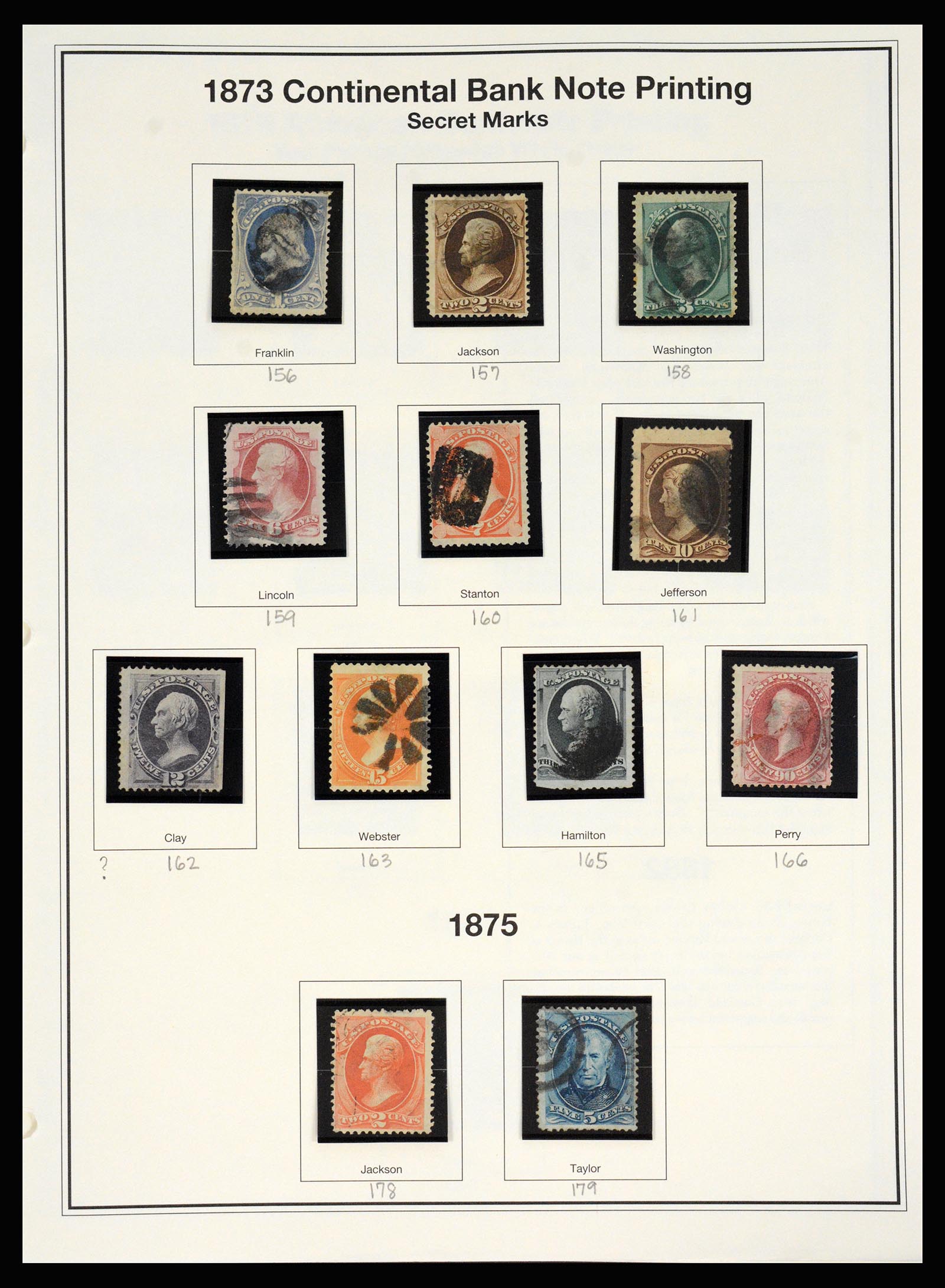 37200 021 - Stamp collection 37200 USA supercollection 1847-1969.