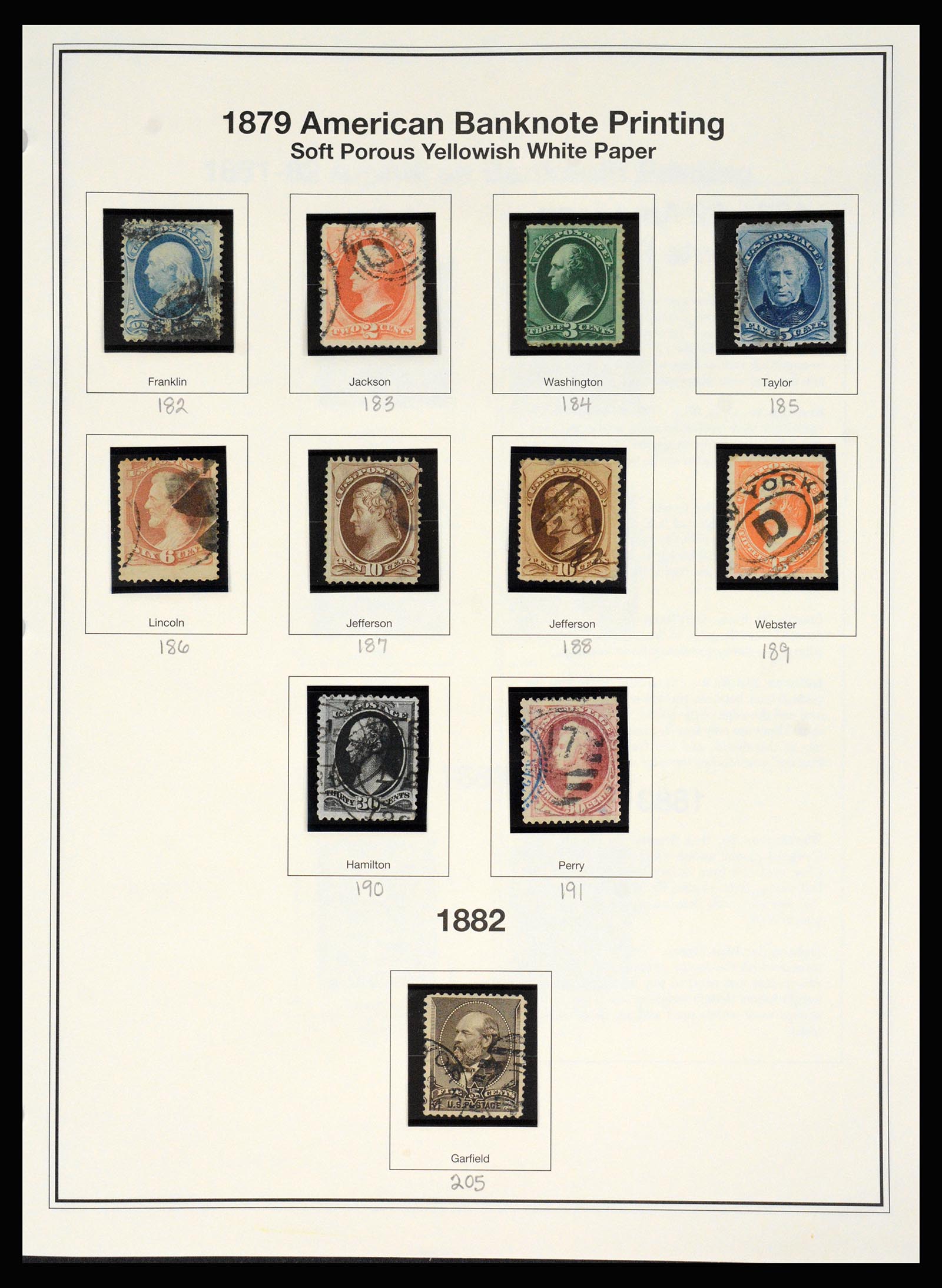 37200 022 - Stamp collection 37200 USA supercollection 1847-1969.
