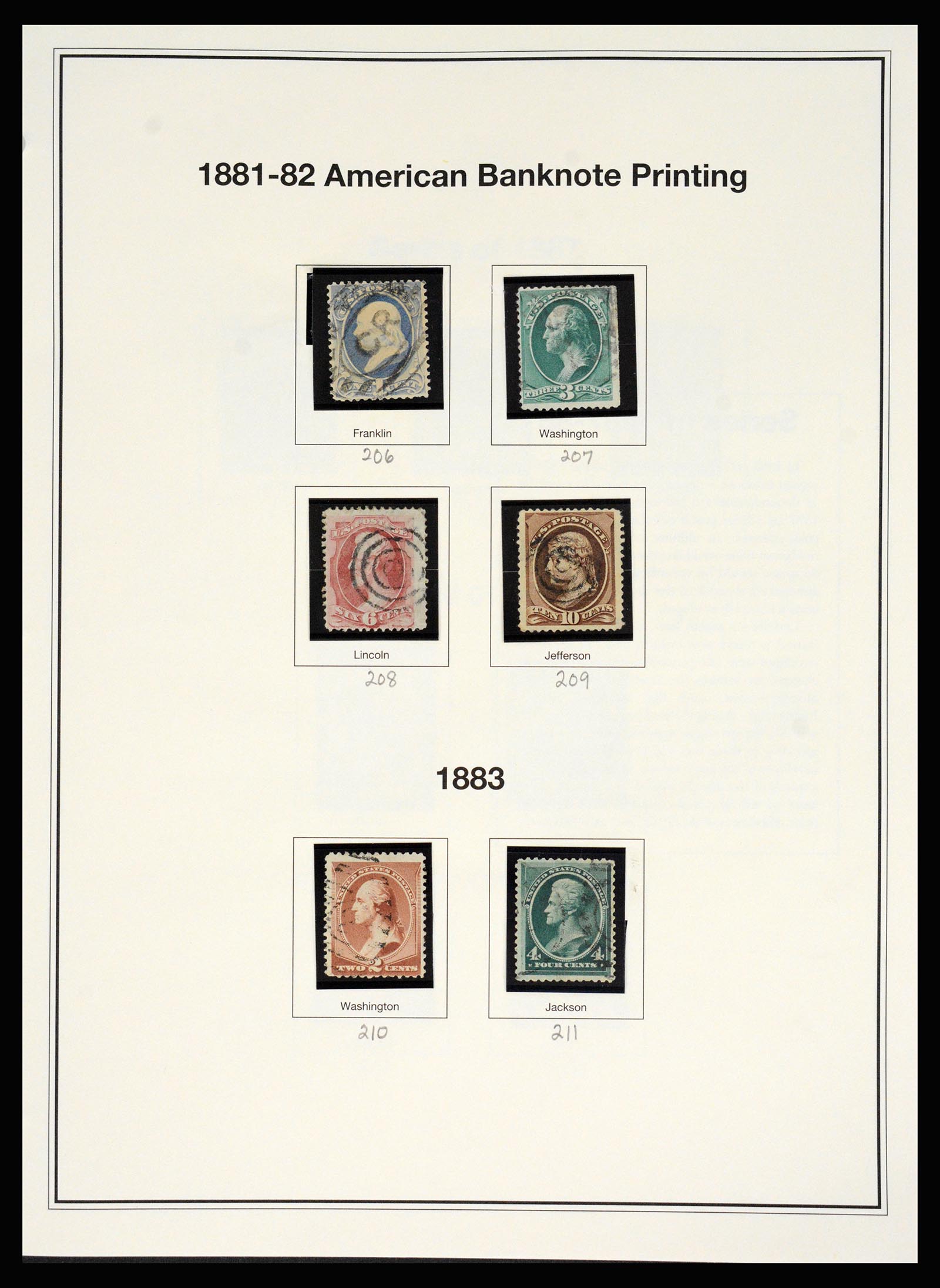 37200 023 - Stamp collection 37200 USA supercollection 1847-1969.