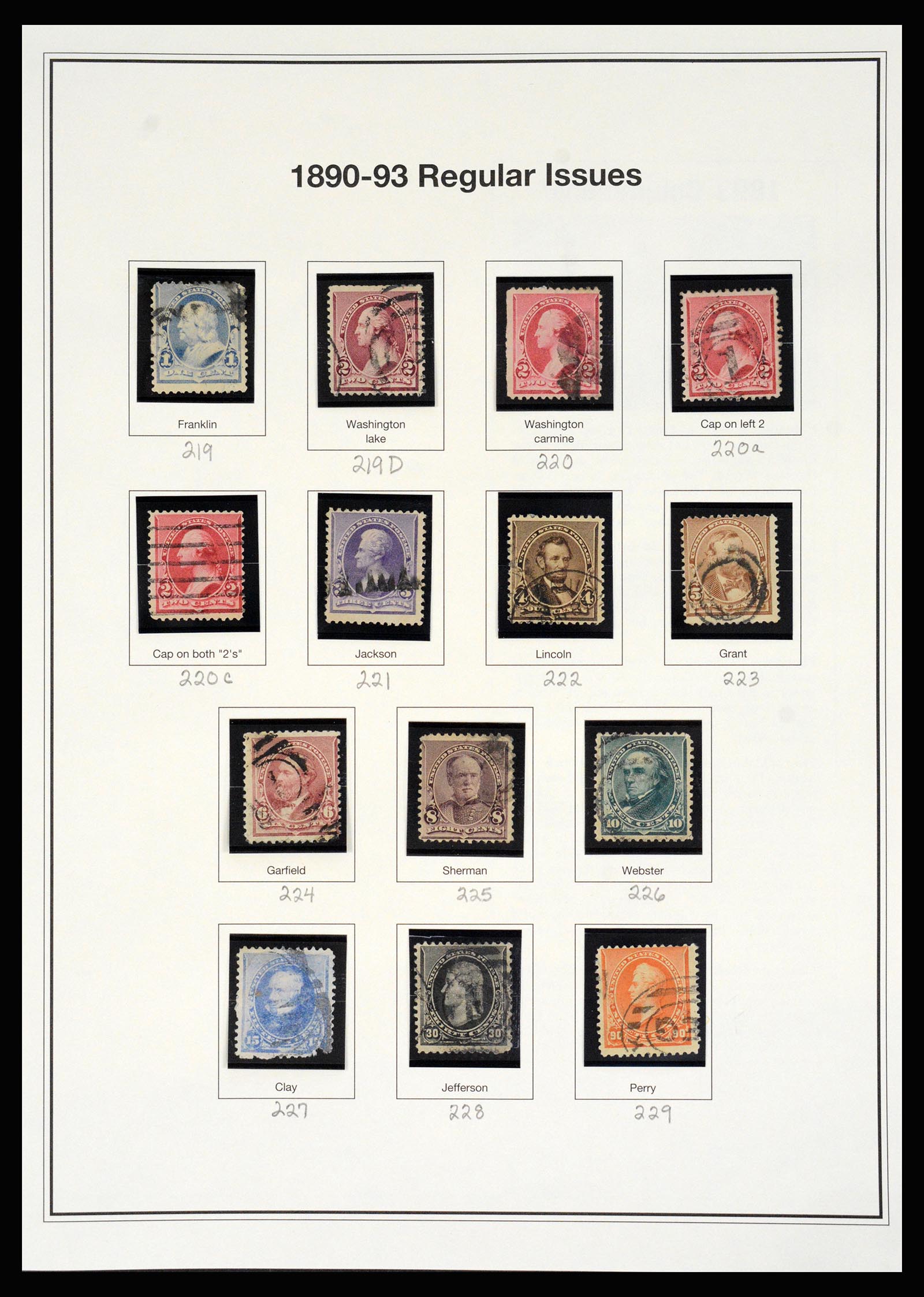 37200 025 - Stamp collection 37200 USA supercollection 1847-1969.