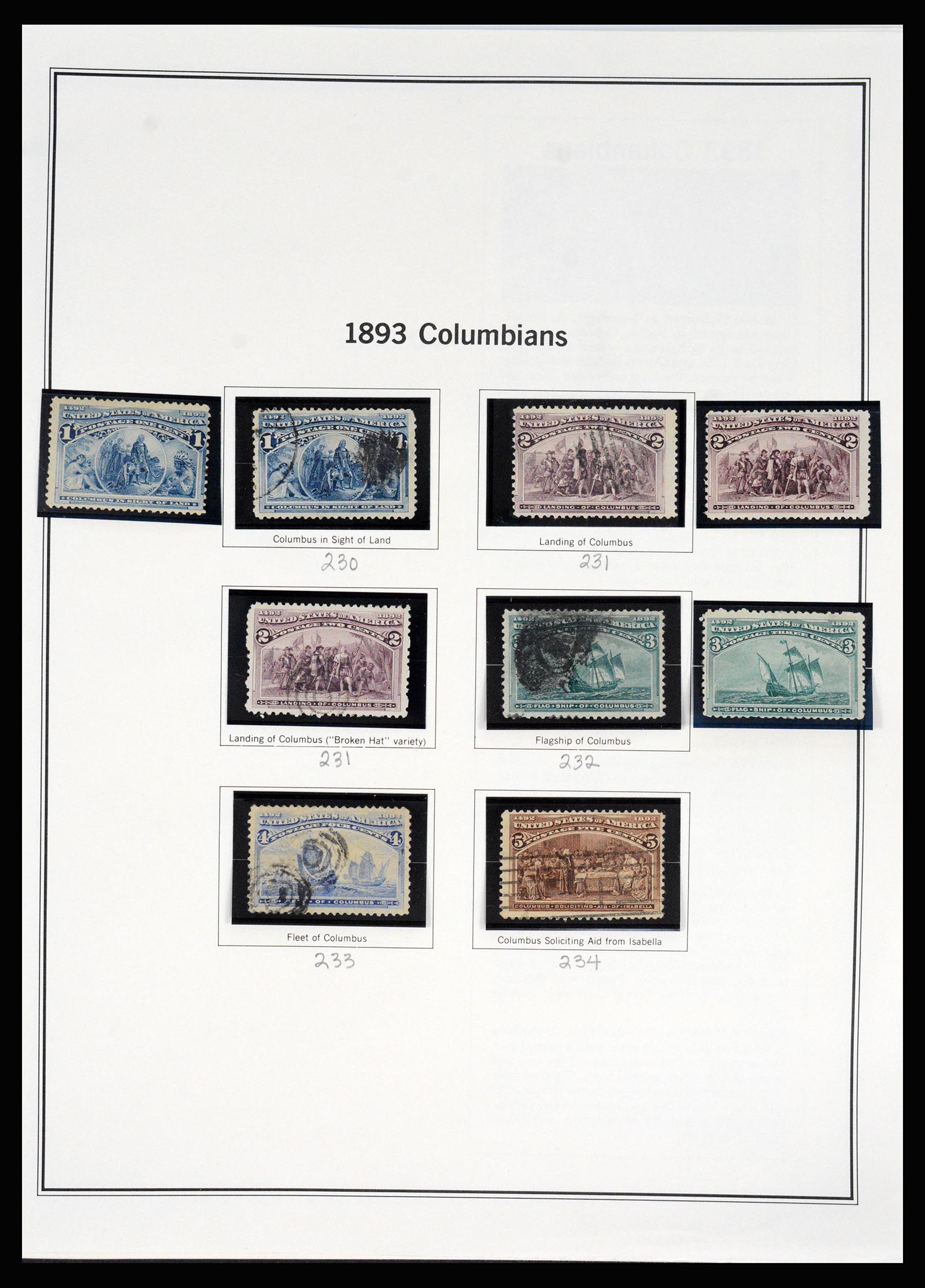 37200 026 - Postzegelverzameling 37200 USA supercollectie 1847-1969.