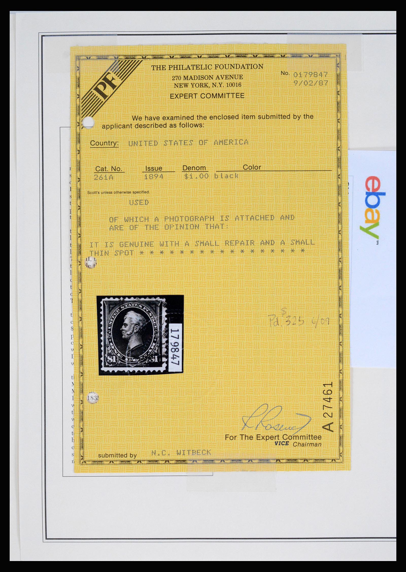 37200 030 - Postzegelverzameling 37200 USA supercollectie 1847-1969.