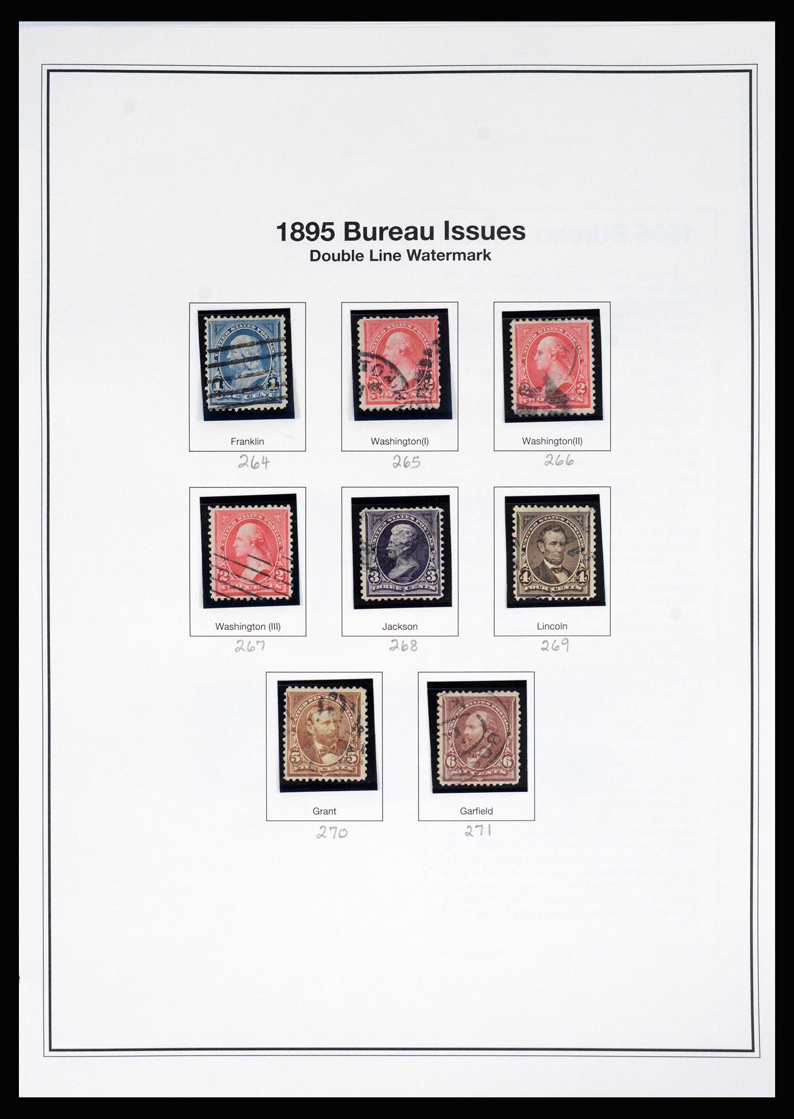 37200 032 - Postzegelverzameling 37200 USA supercollectie 1847-1969.