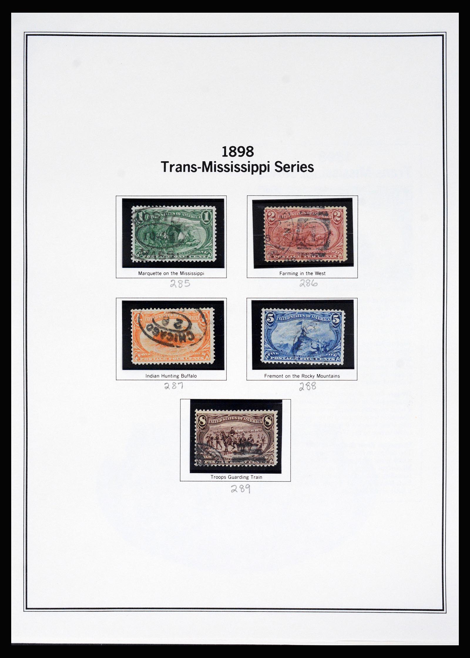 37200 035 - Stamp collection 37200 USA supercollection 1847-1969.