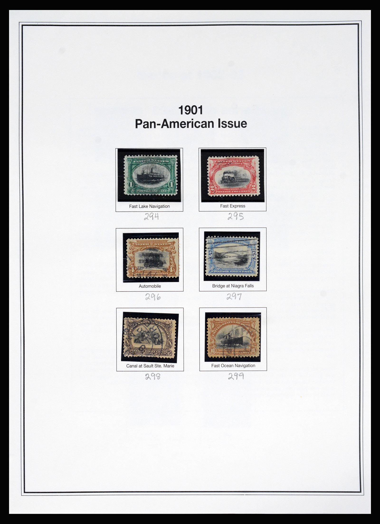 37200 037 - Postzegelverzameling 37200 USA supercollectie 1847-1969.