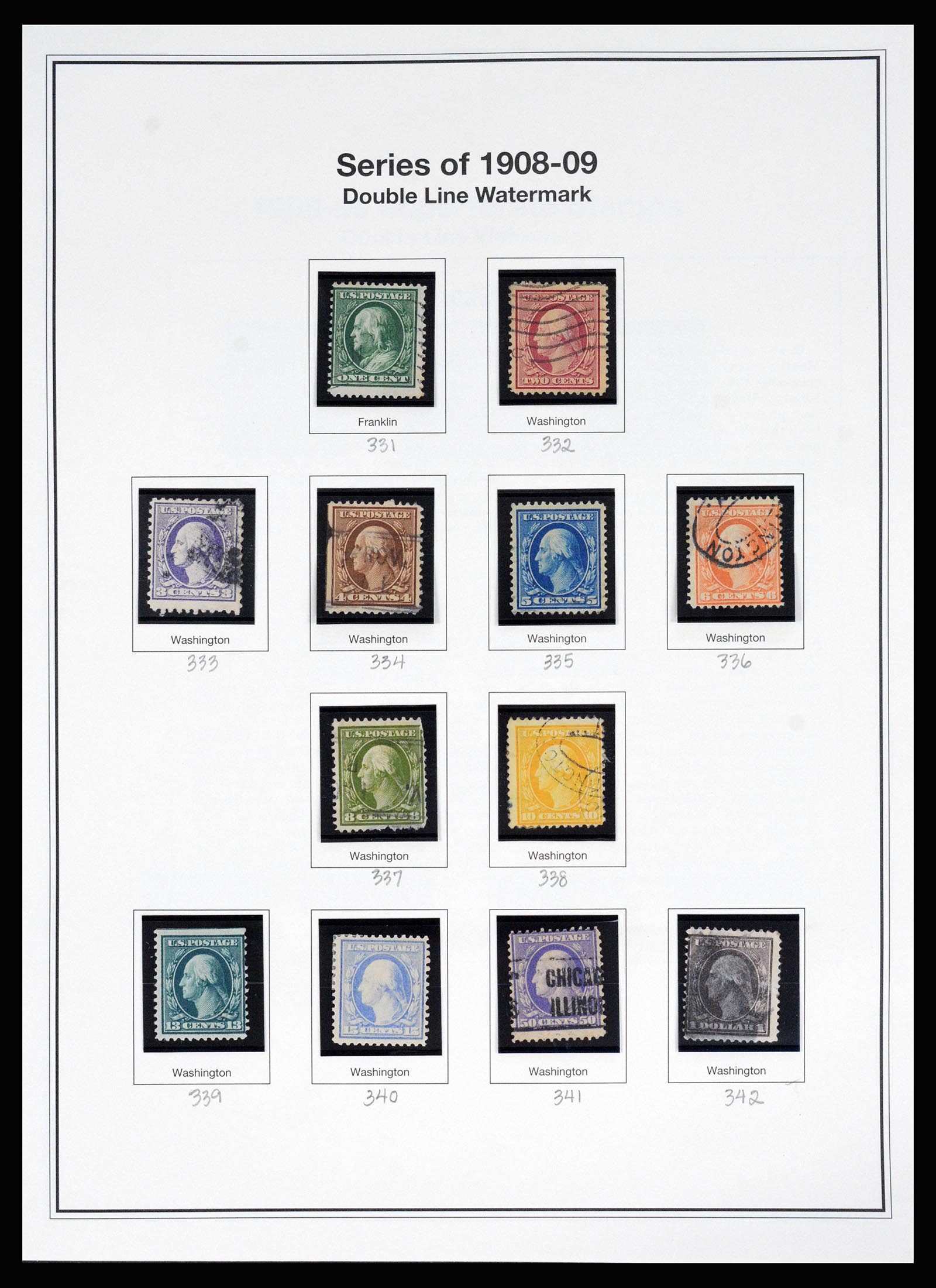 37200 042 - Postzegelverzameling 37200 USA supercollectie 1847-1969.