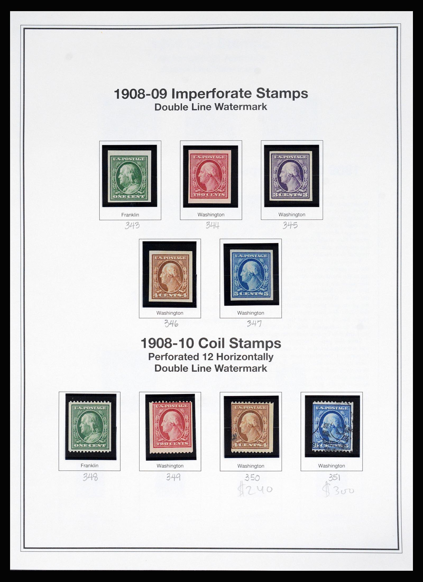 37200 043 - Stamp collection 37200 USA supercollection 1847-1969.