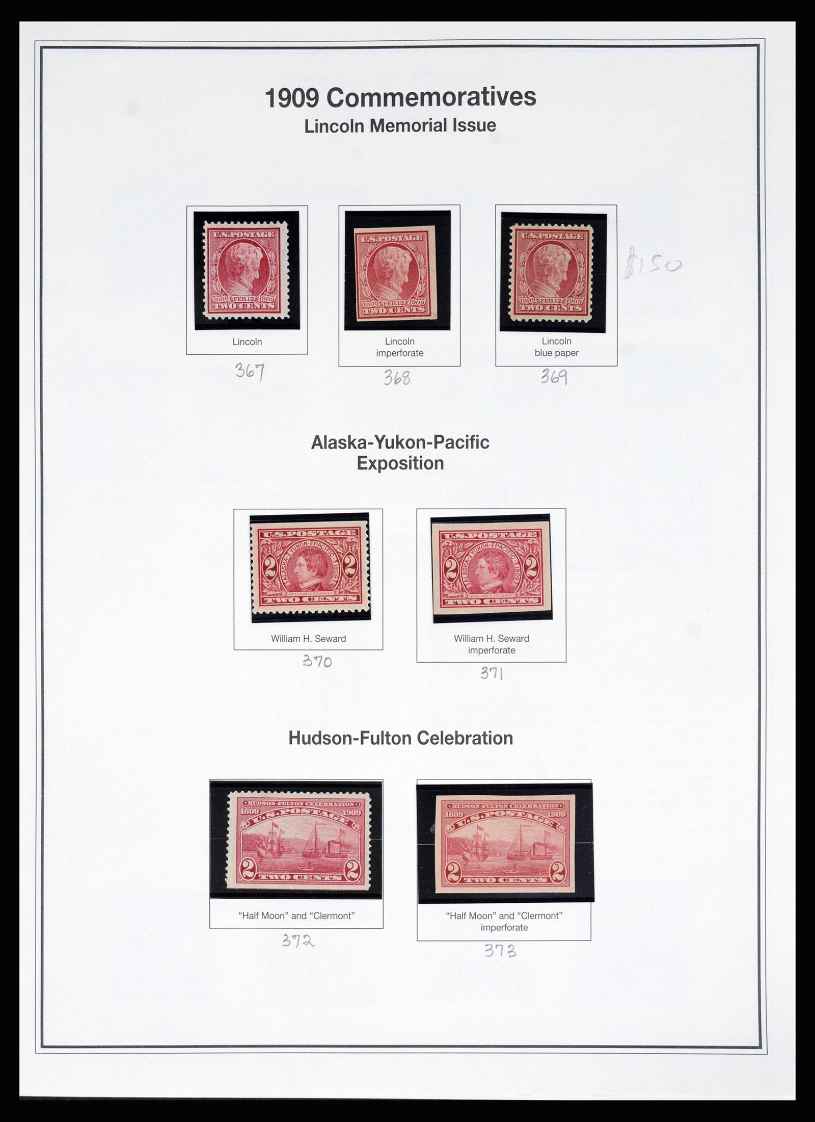 37200 045 - Postzegelverzameling 37200 USA supercollectie 1847-1969.