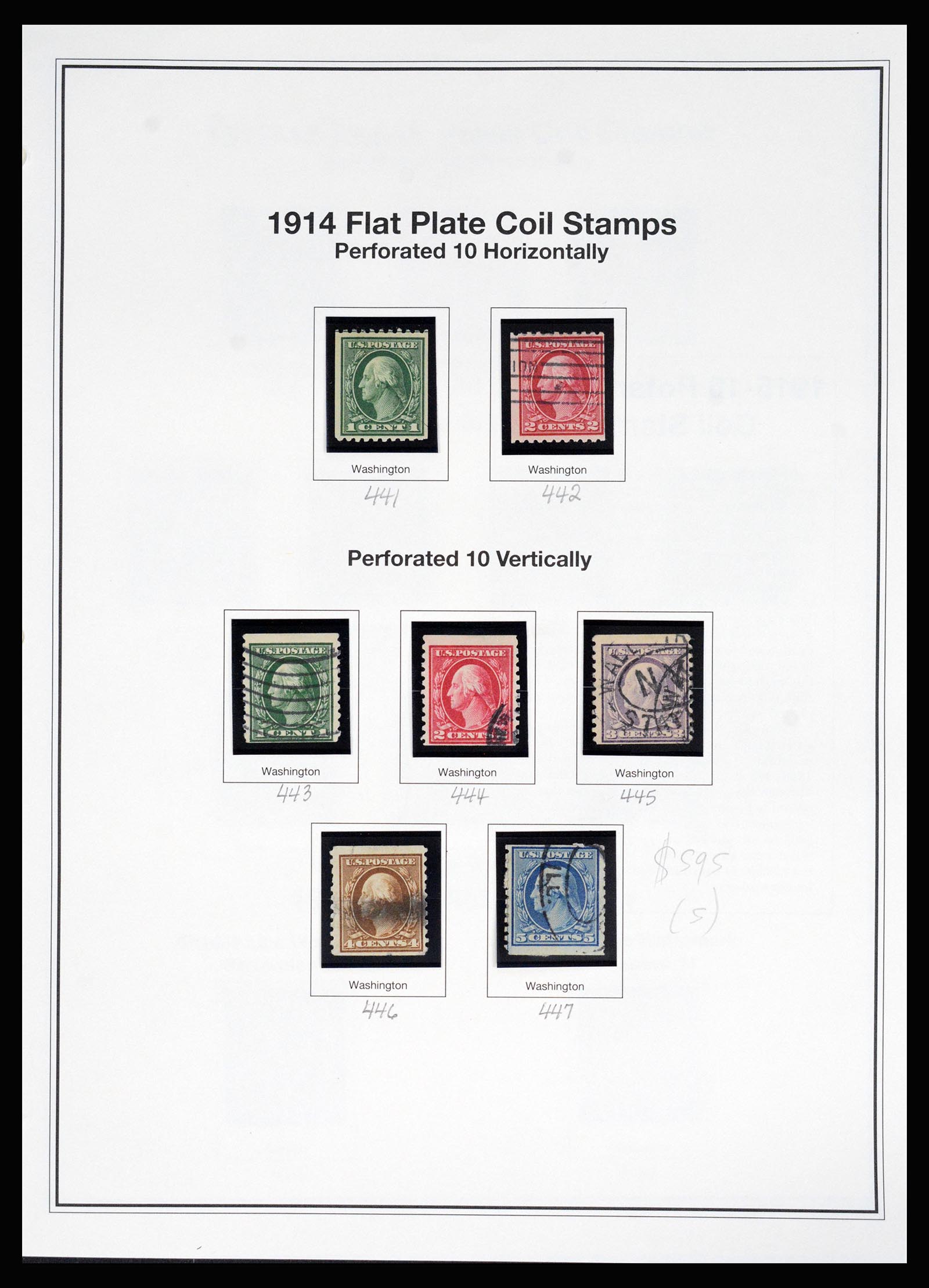 37200 054 - Postzegelverzameling 37200 USA supercollectie 1847-1969.
