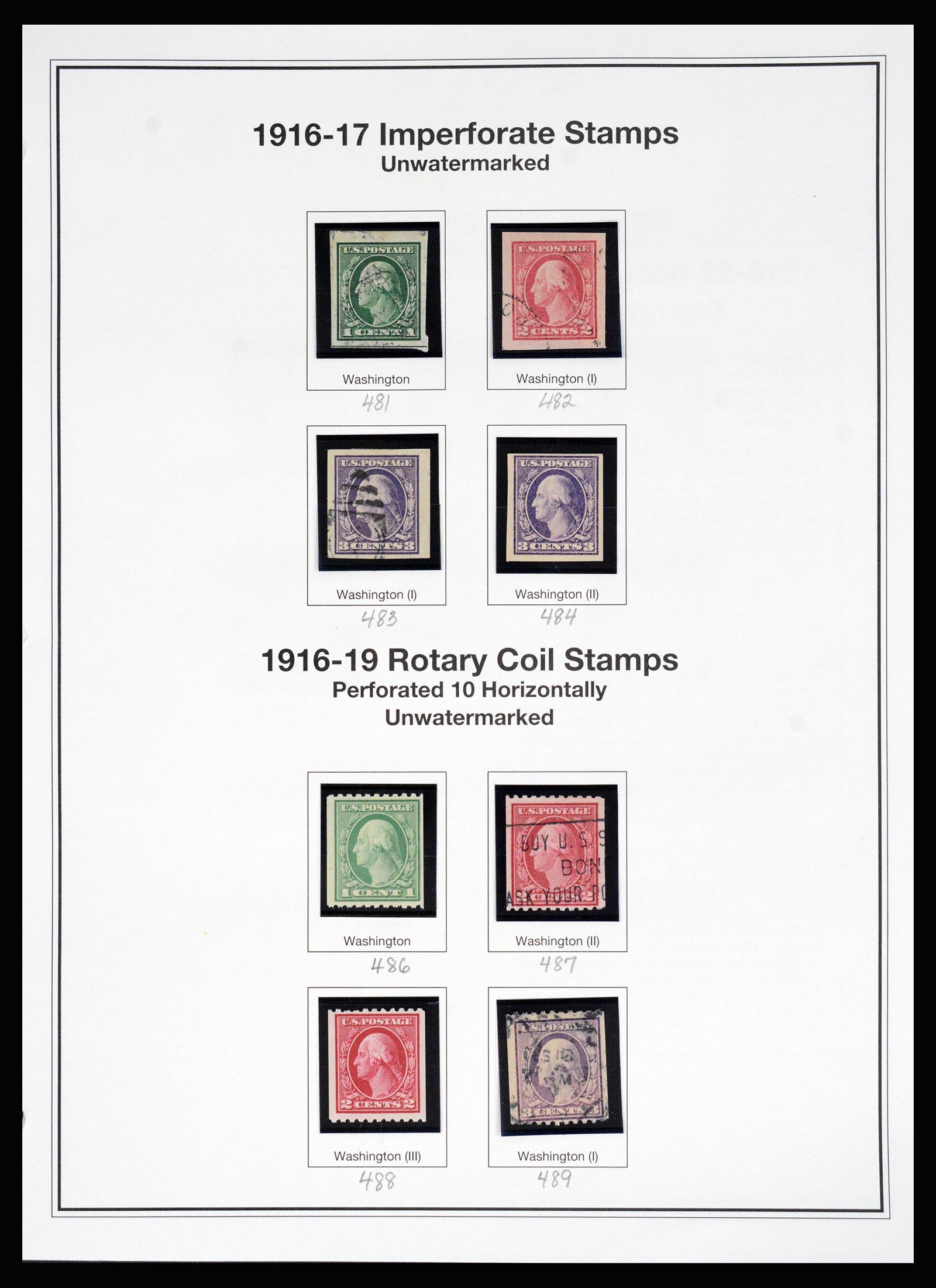 37200 058 - Postzegelverzameling 37200 USA supercollectie 1847-1969.