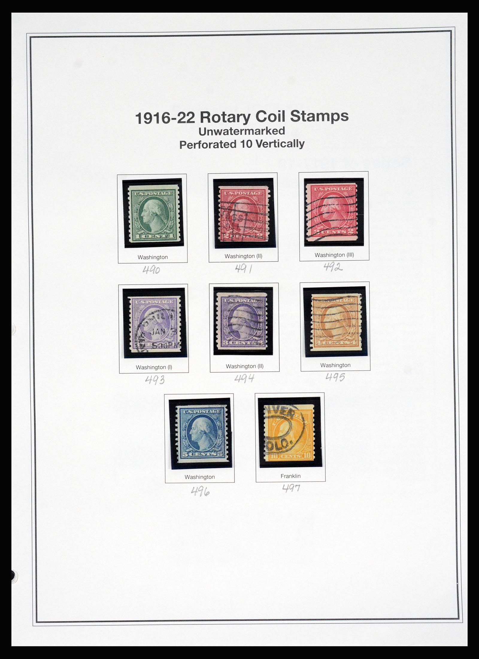 37200 059 - Stamp collection 37200 USA supercollection 1847-1969.
