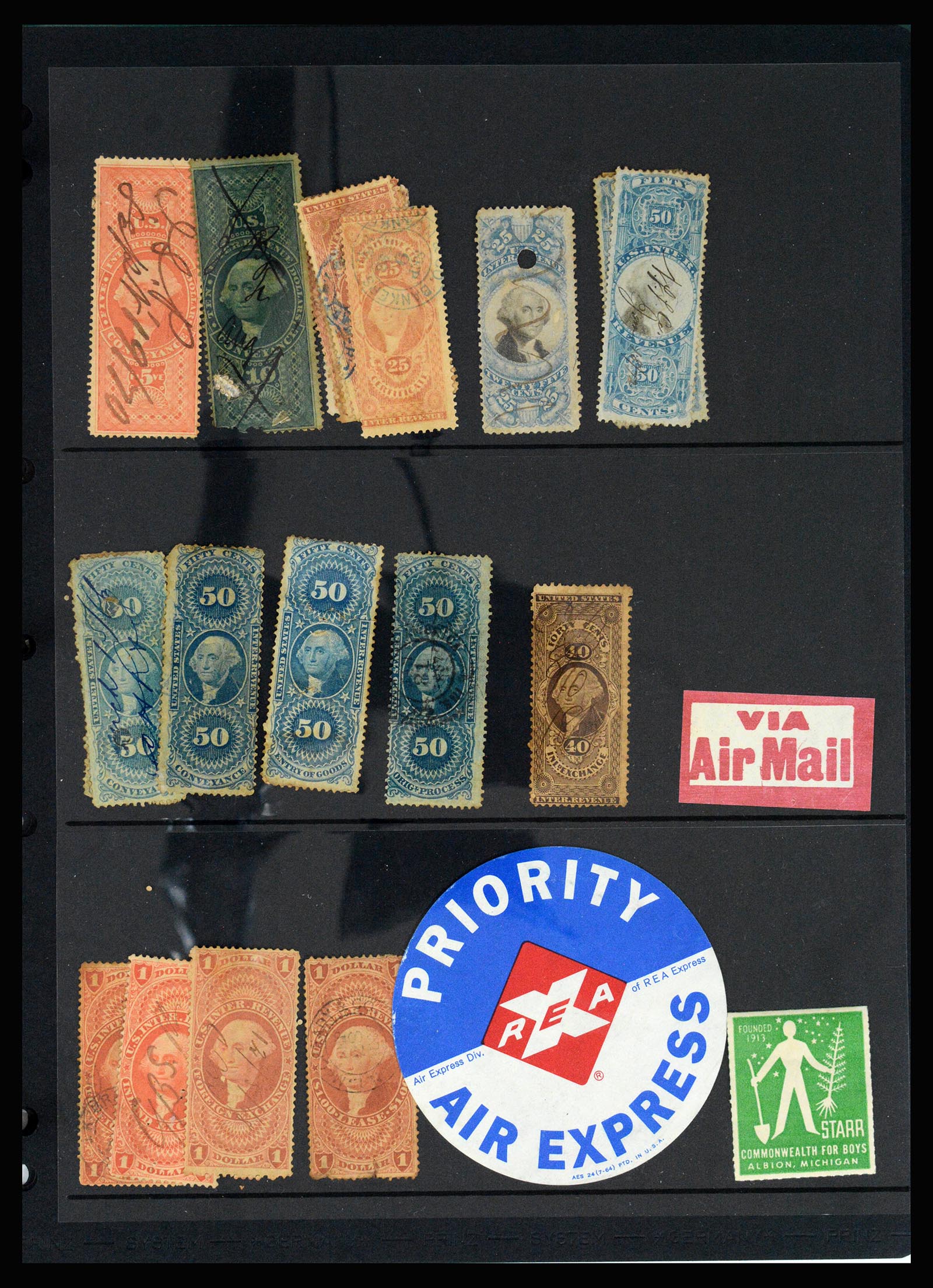 37200 262 - Postzegelverzameling 37200 USA supercollectie 1847-1969.