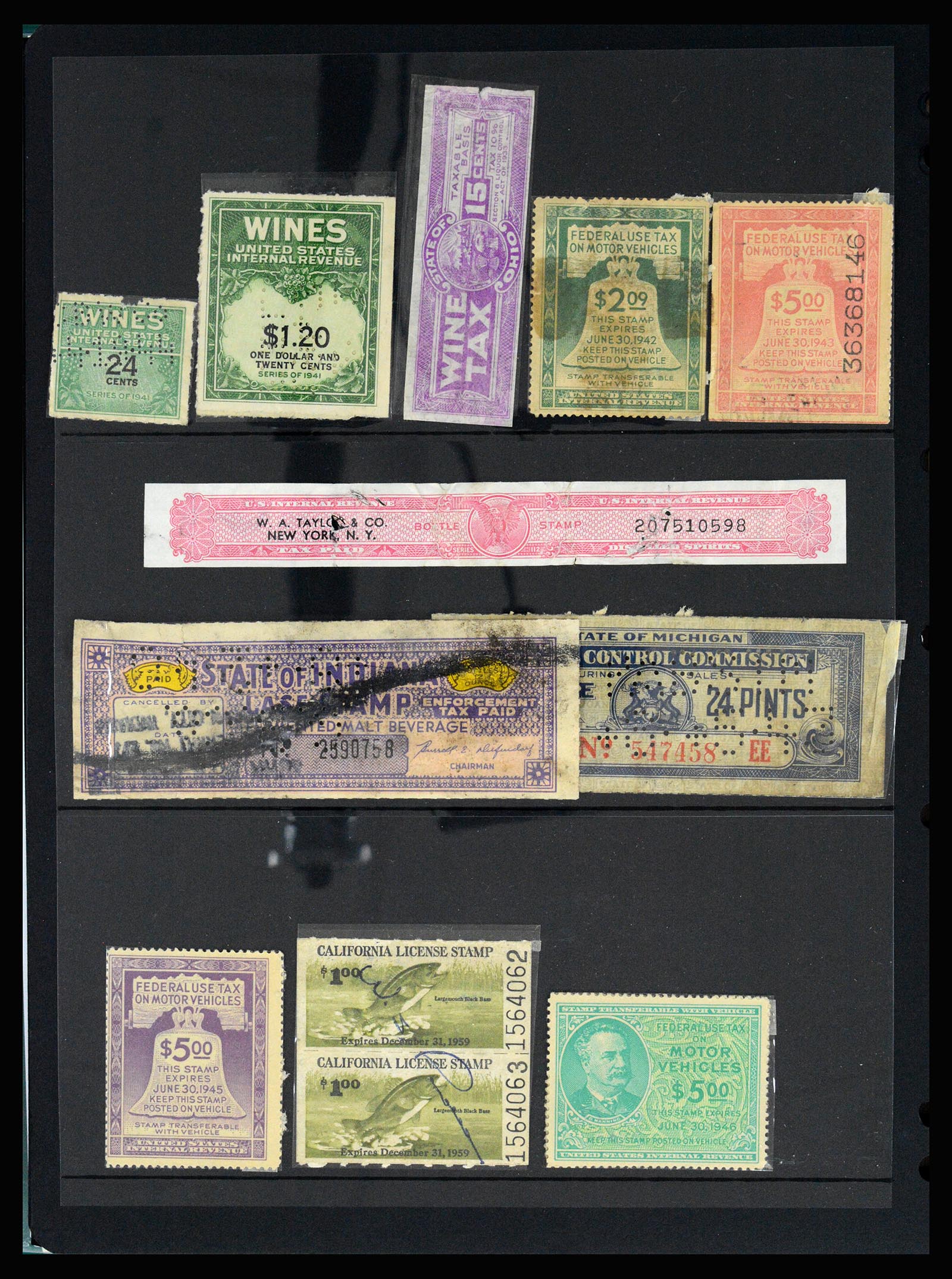 37200 263 - Postzegelverzameling 37200 USA supercollectie 1847-1969.